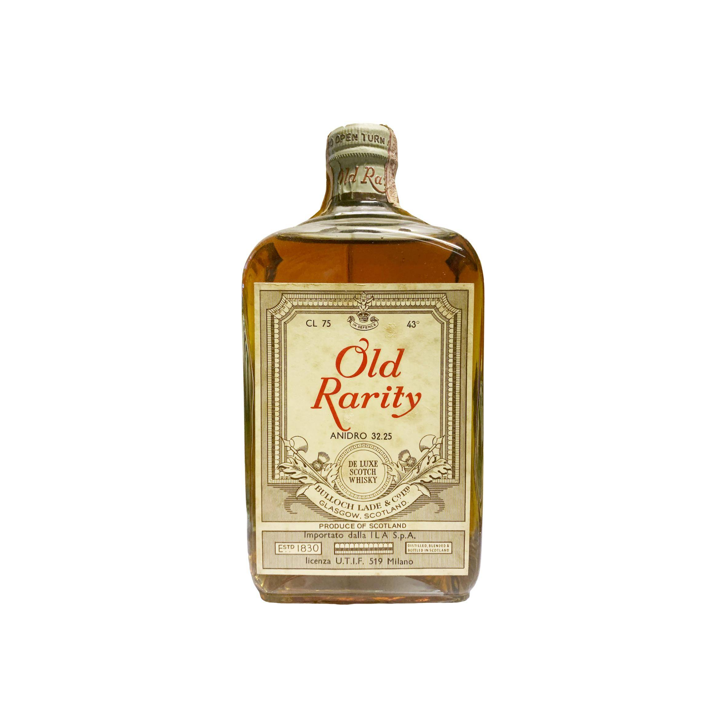 Old Rarity De Luxe Scotch Whisky