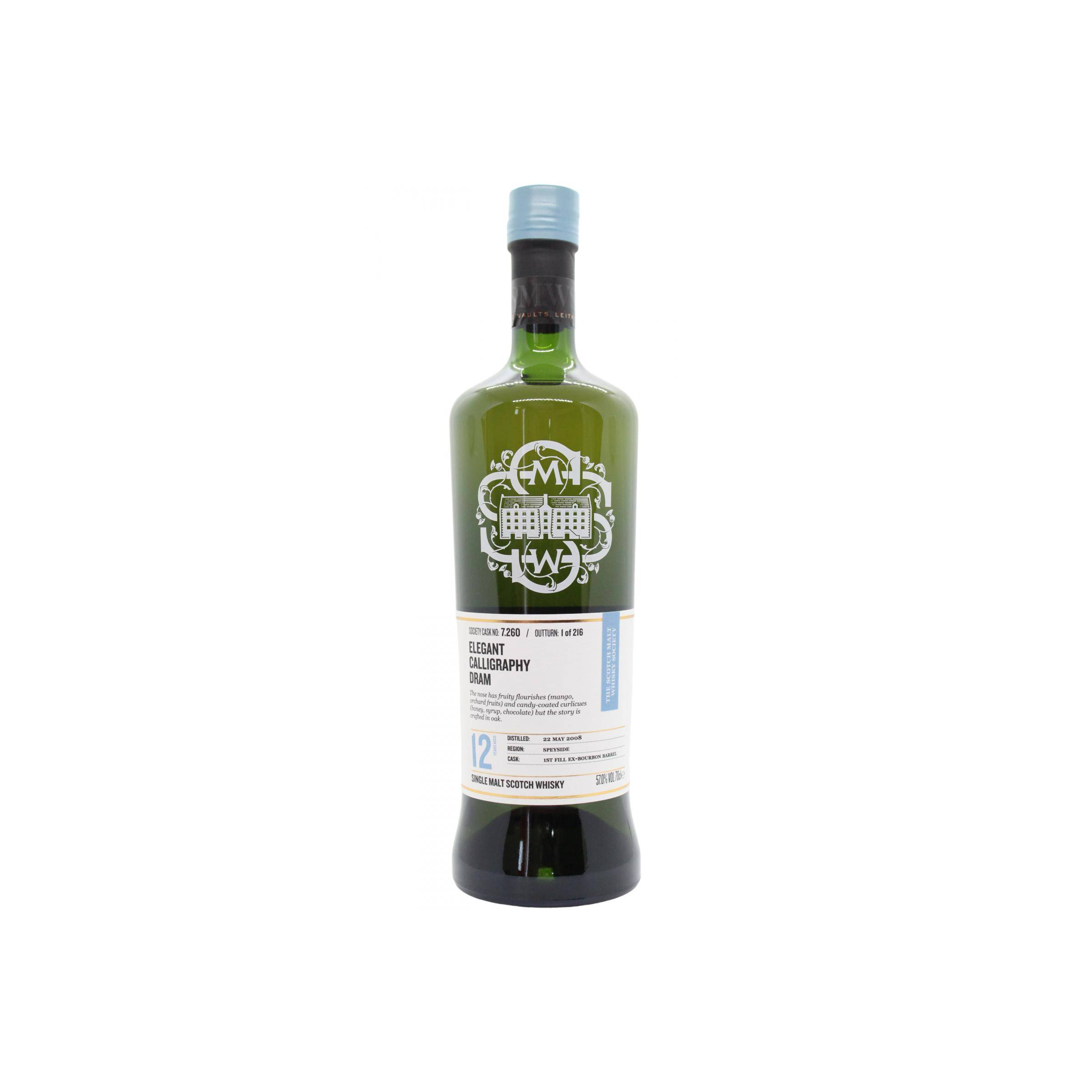 The Scotch Malt Whisky Society 2008 12 Years Single Malt Whisky