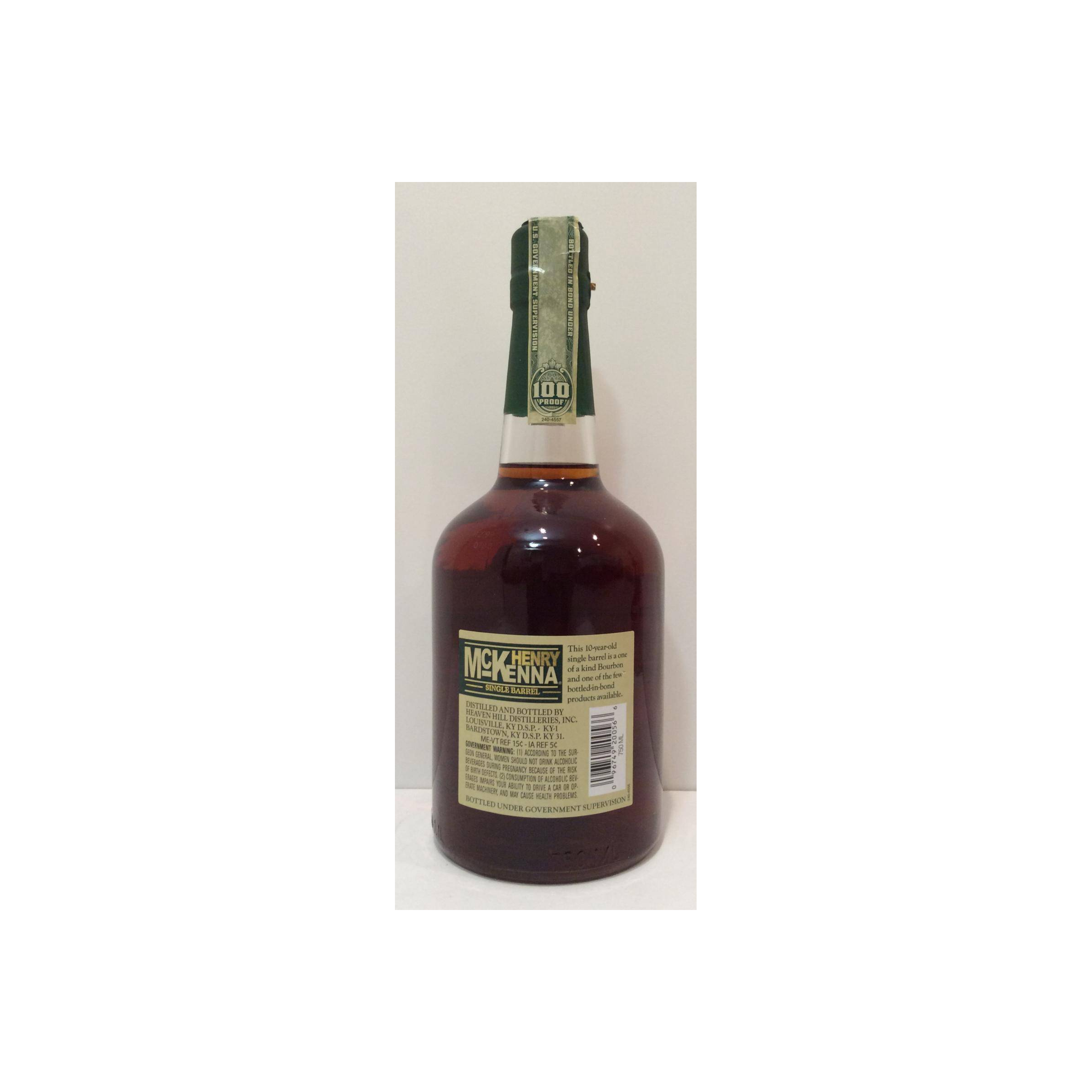 Henry McKenna Single Cask 2009 10 Years Bourbon Whisky 2