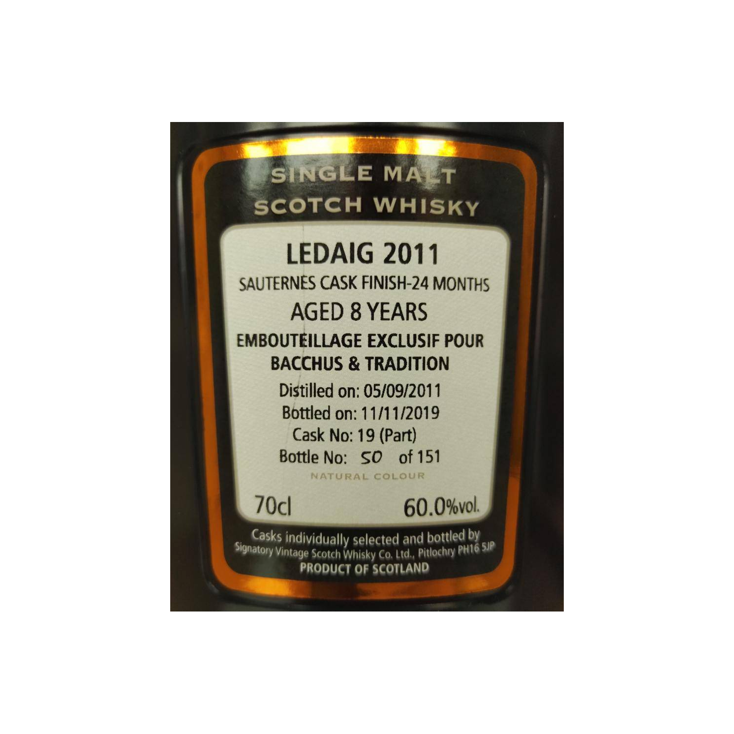 Tobermory Cask Strength Collection 2011 8 Years Single Malt Whisky 2