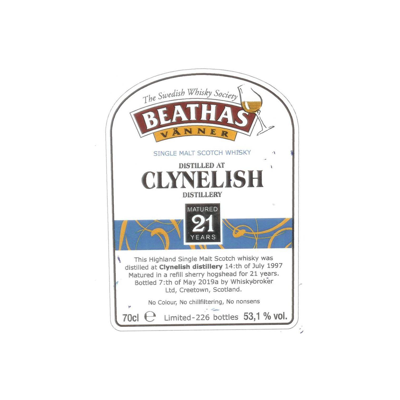 Clynelish 1997 21 Years Single Malt Whisky 2
