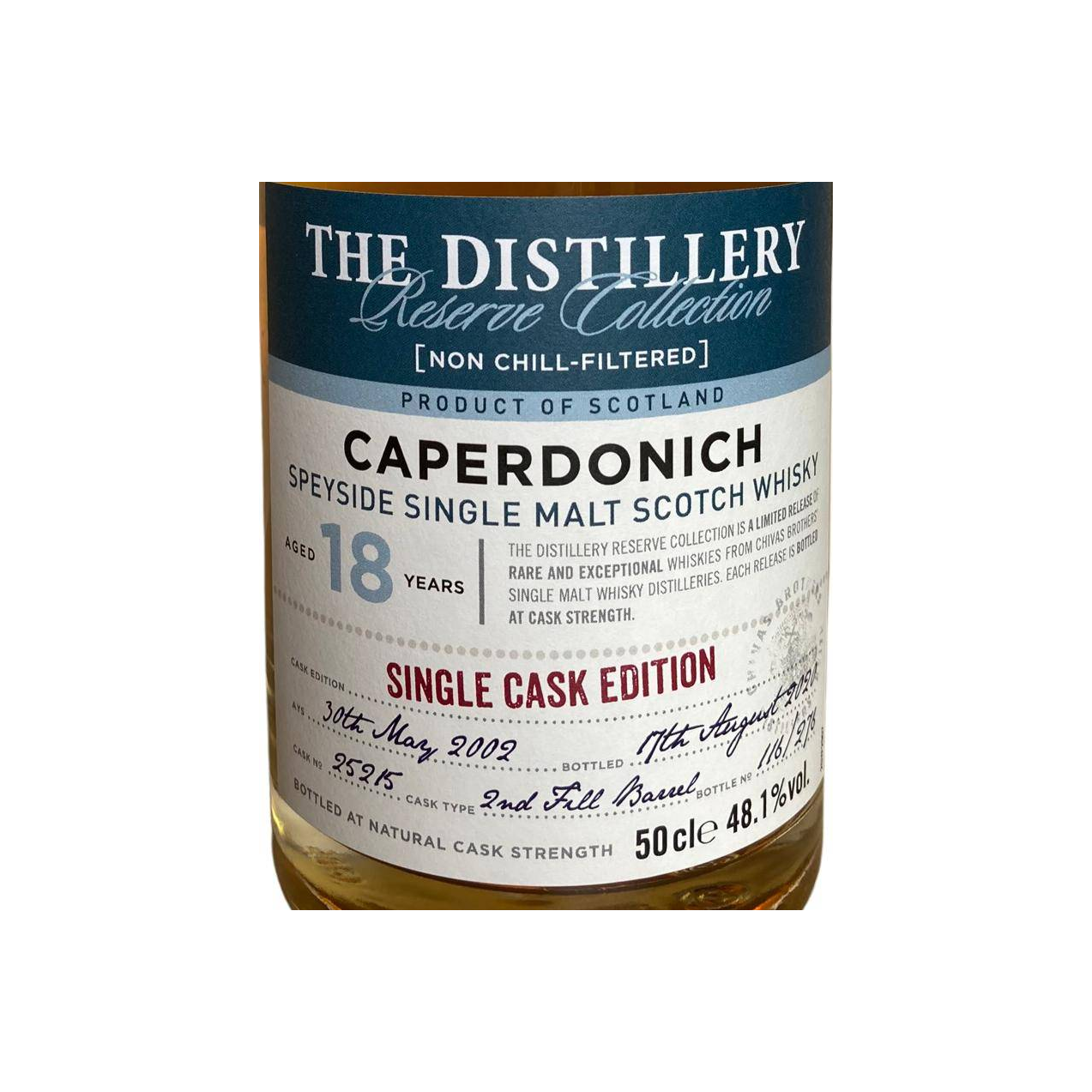 Caperdonich 2002 18 Years Single Malt Whisky 2