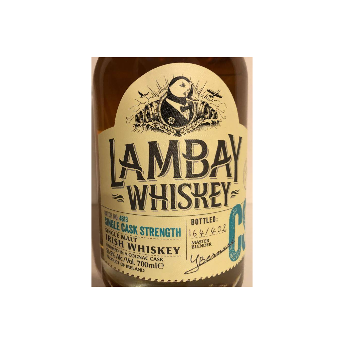 Lambay Whiskey Single Malt Irish Whiskey 3