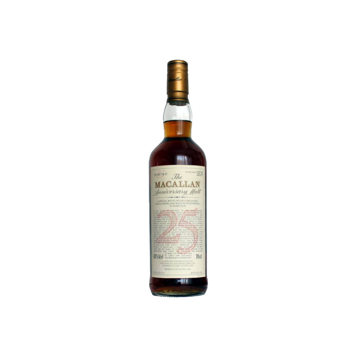 The Macallan 1971 25 Years Single Malt Whisky