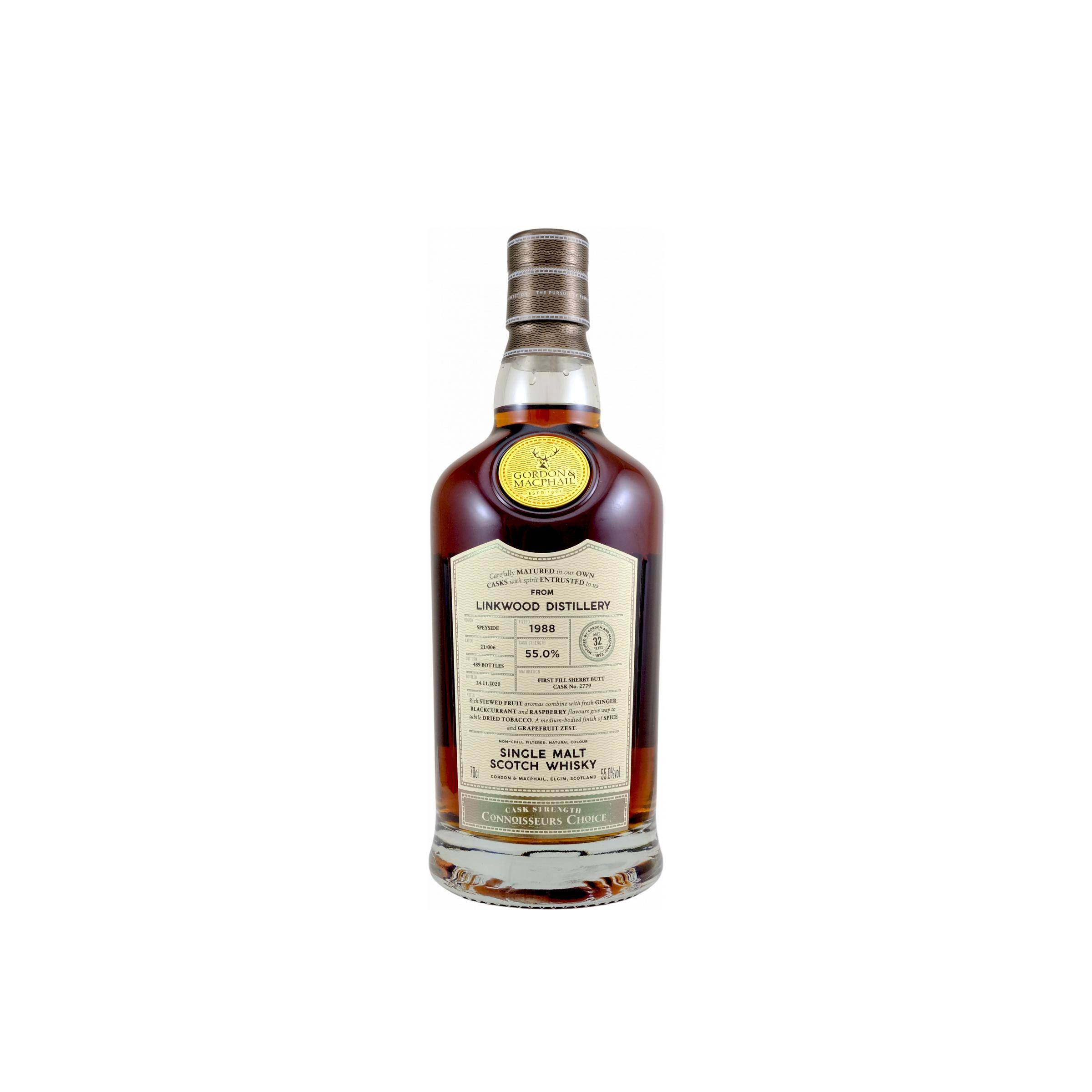 Linkwood Connoisseurs Choice - Cask Strength 1988 32 Years Single Malt Whisky