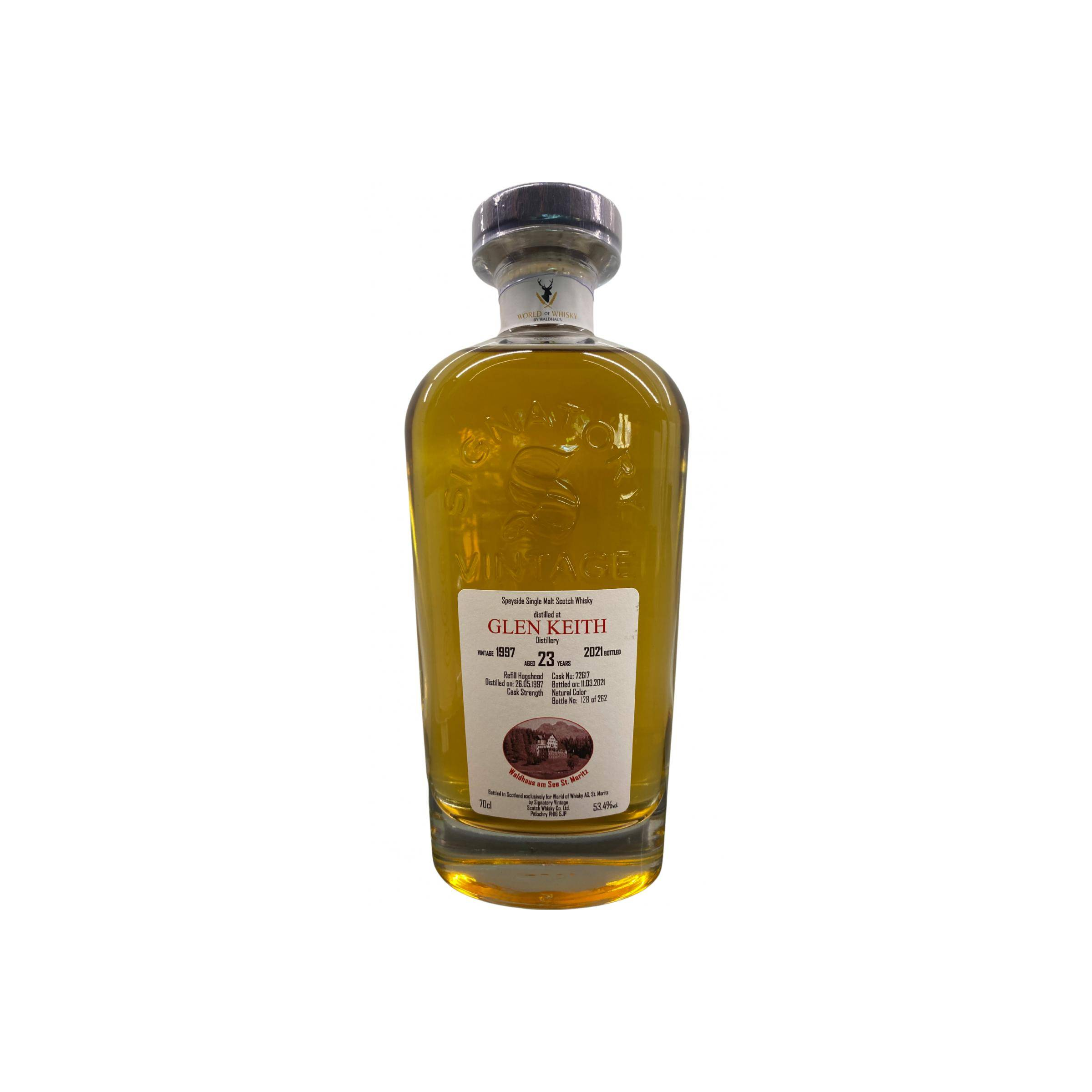 Glen Keith Cask Strength Collection 1997 23 Years Single Malt Whisky