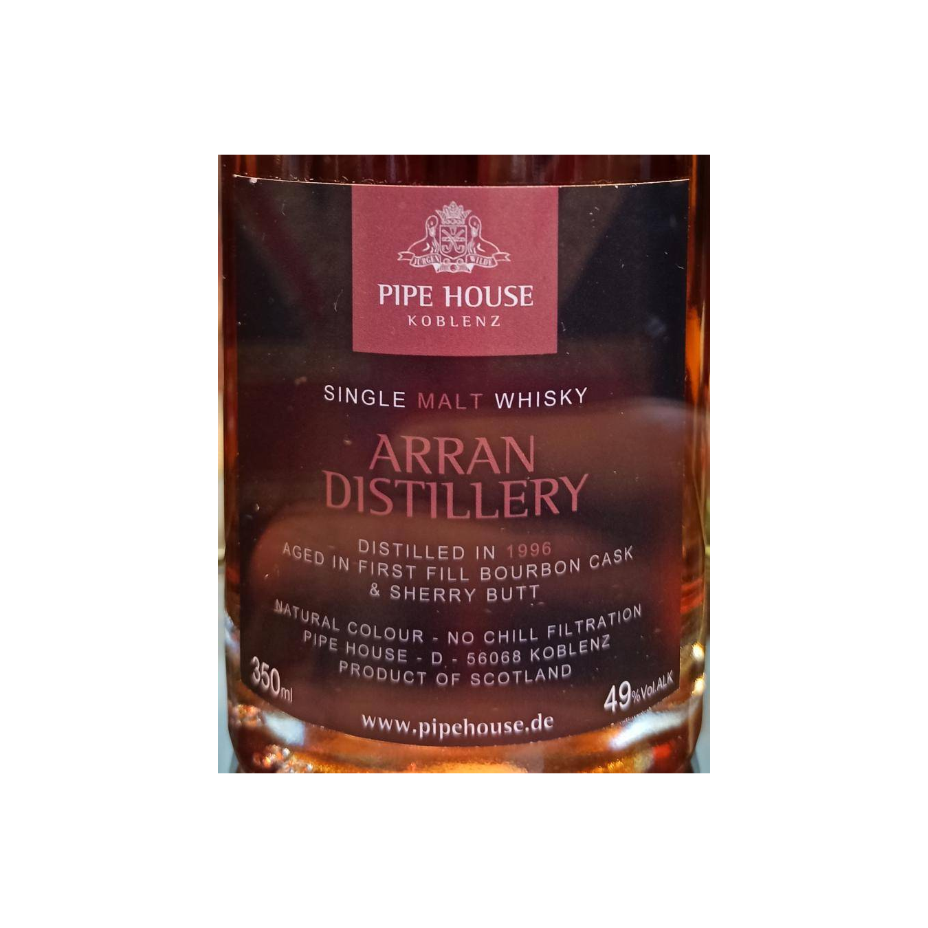 Arran Limited Edition 1996 20 Years Single Malt Whisky
