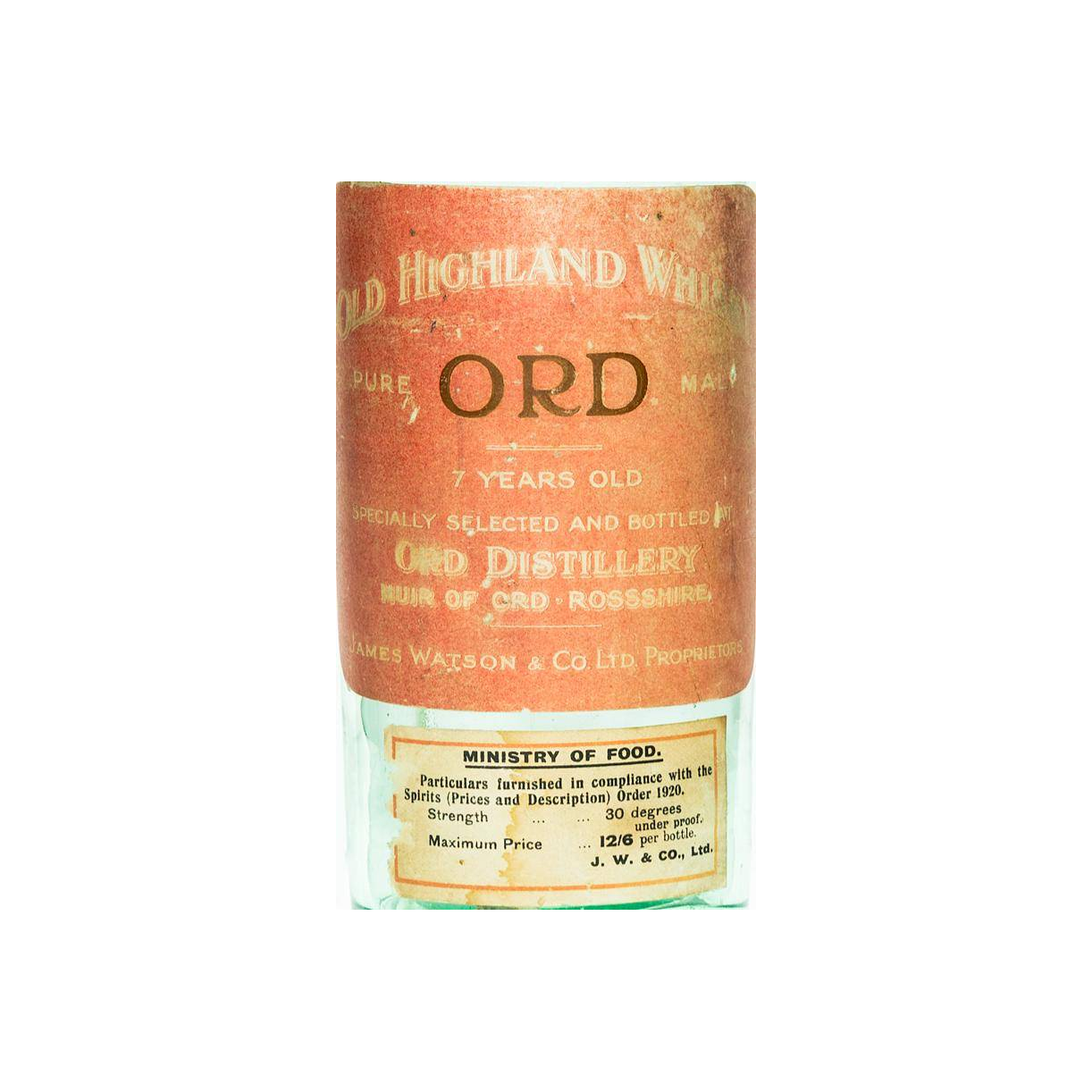 Glen Ord 7 Years Single Malt Whisky