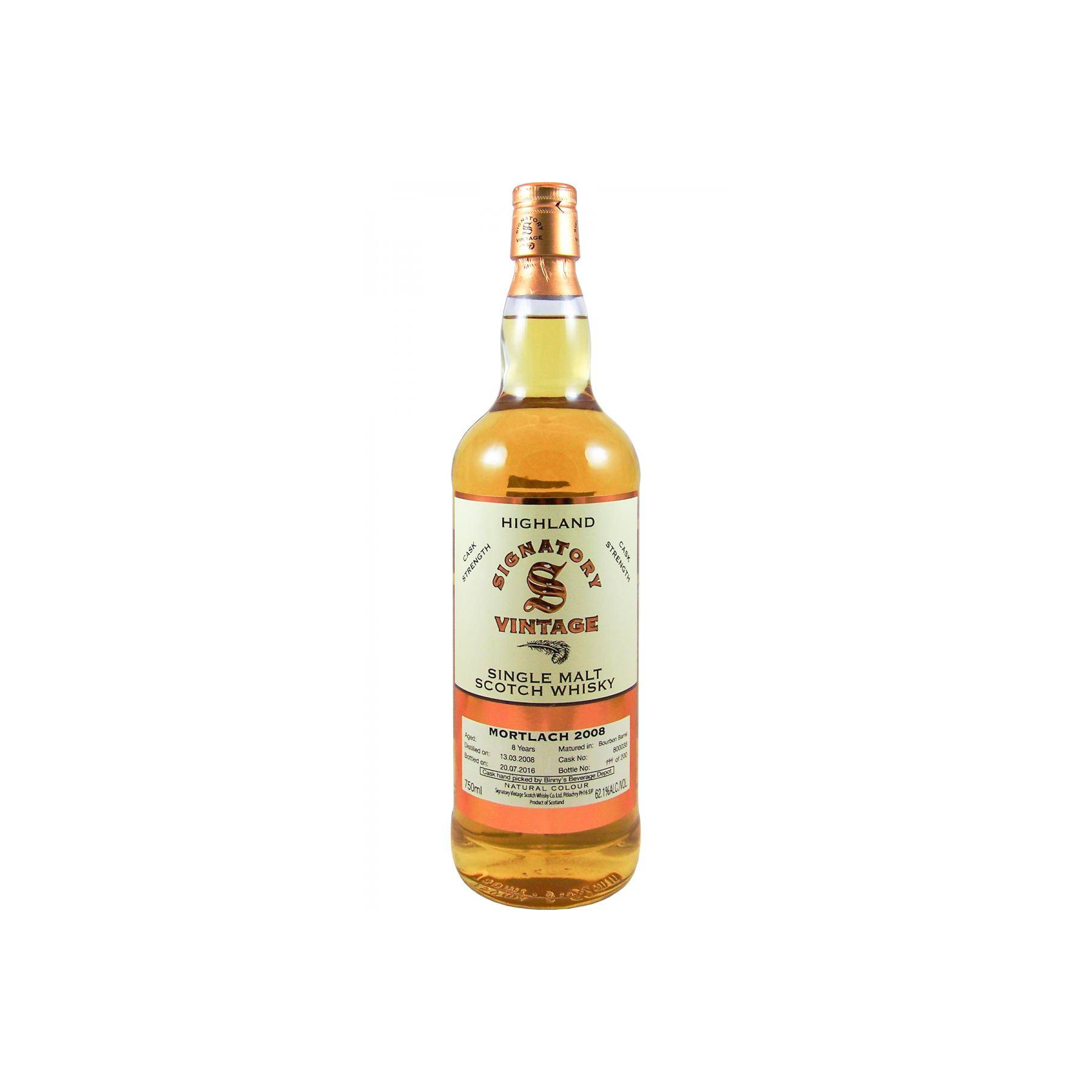 Mortlach 2008 8 Years Single Malt Whisky