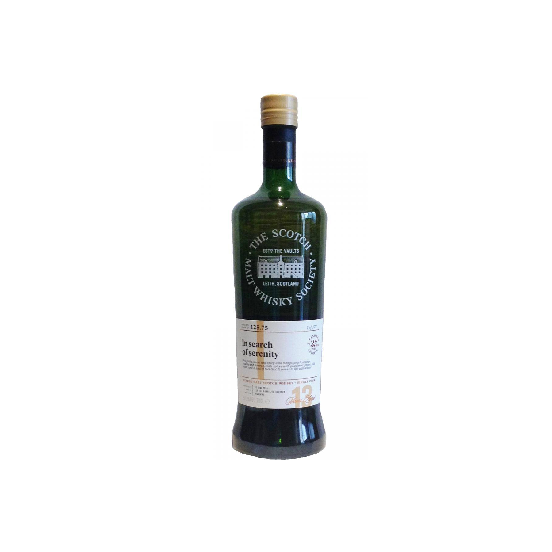 The Scotch Malt Whisky Society 2004 13 Years Single Malt Whisky