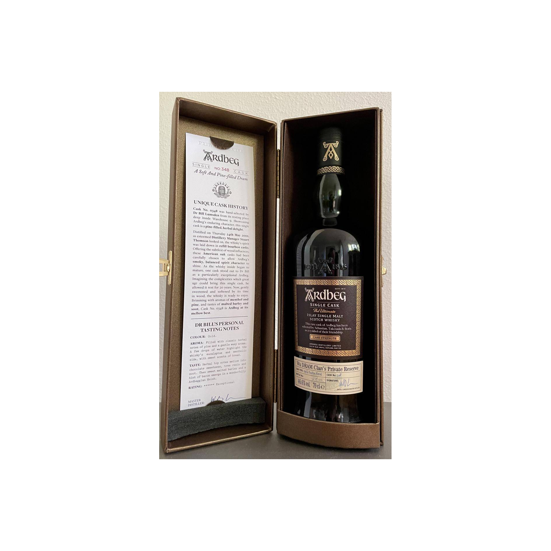 Ardbeg 2001 20 Years Single Malt Whisky 2