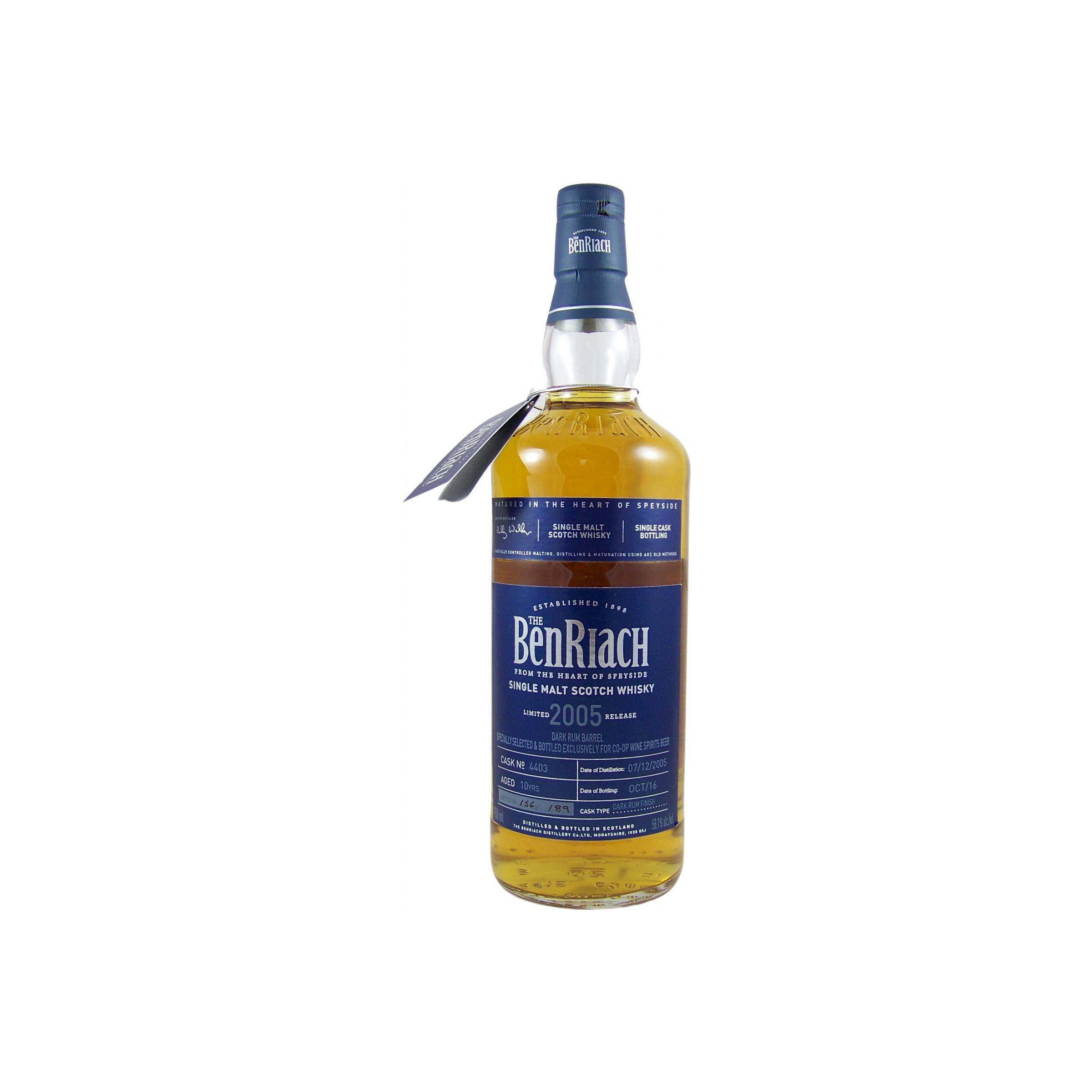 BenRiach 2005 10 Years Single Malt Whisky