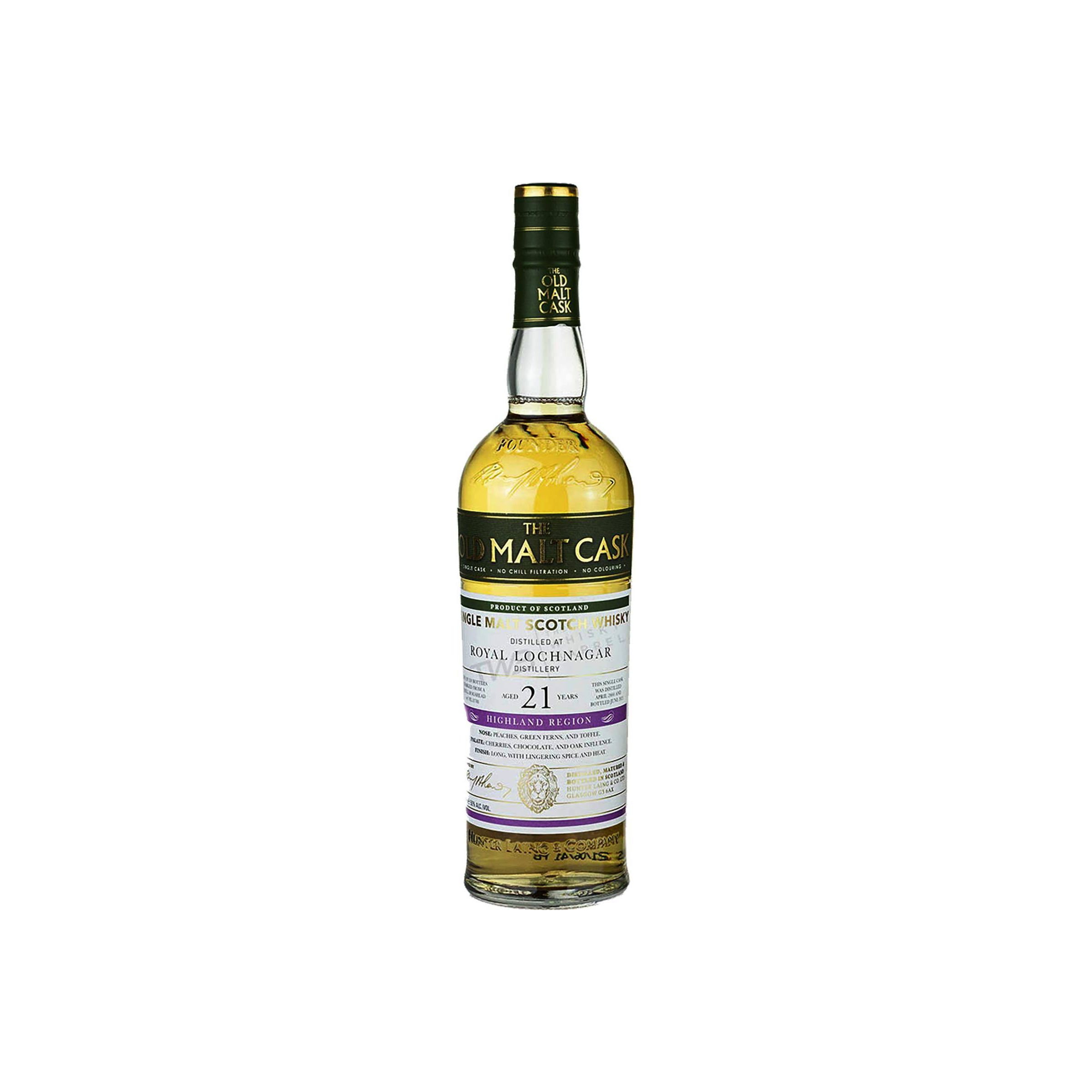 Royal Lochnagar Old Malt Cask 2000 21 Years Single Malt Whisky