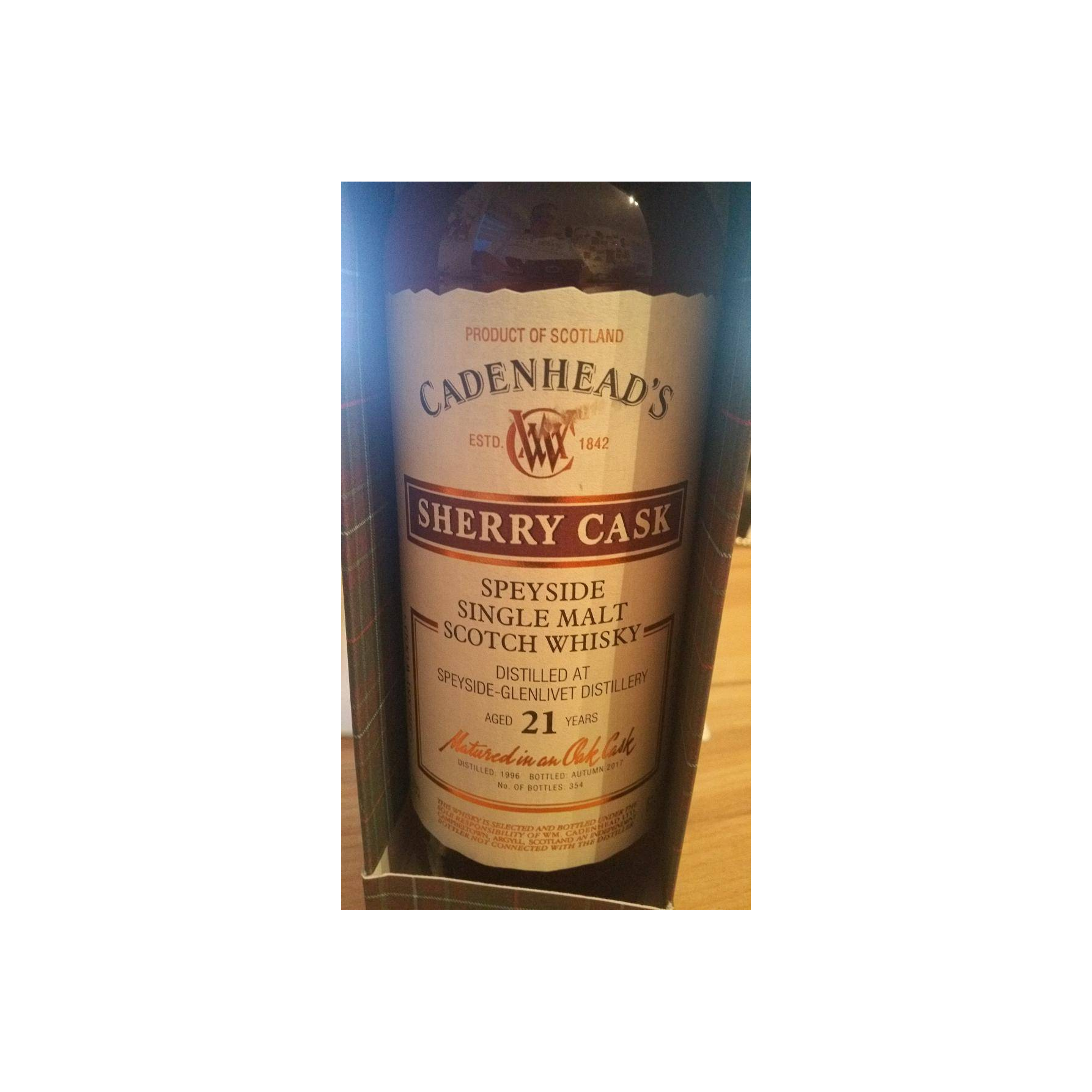 Spey 1996 21 Years Single Malt Whisky 2