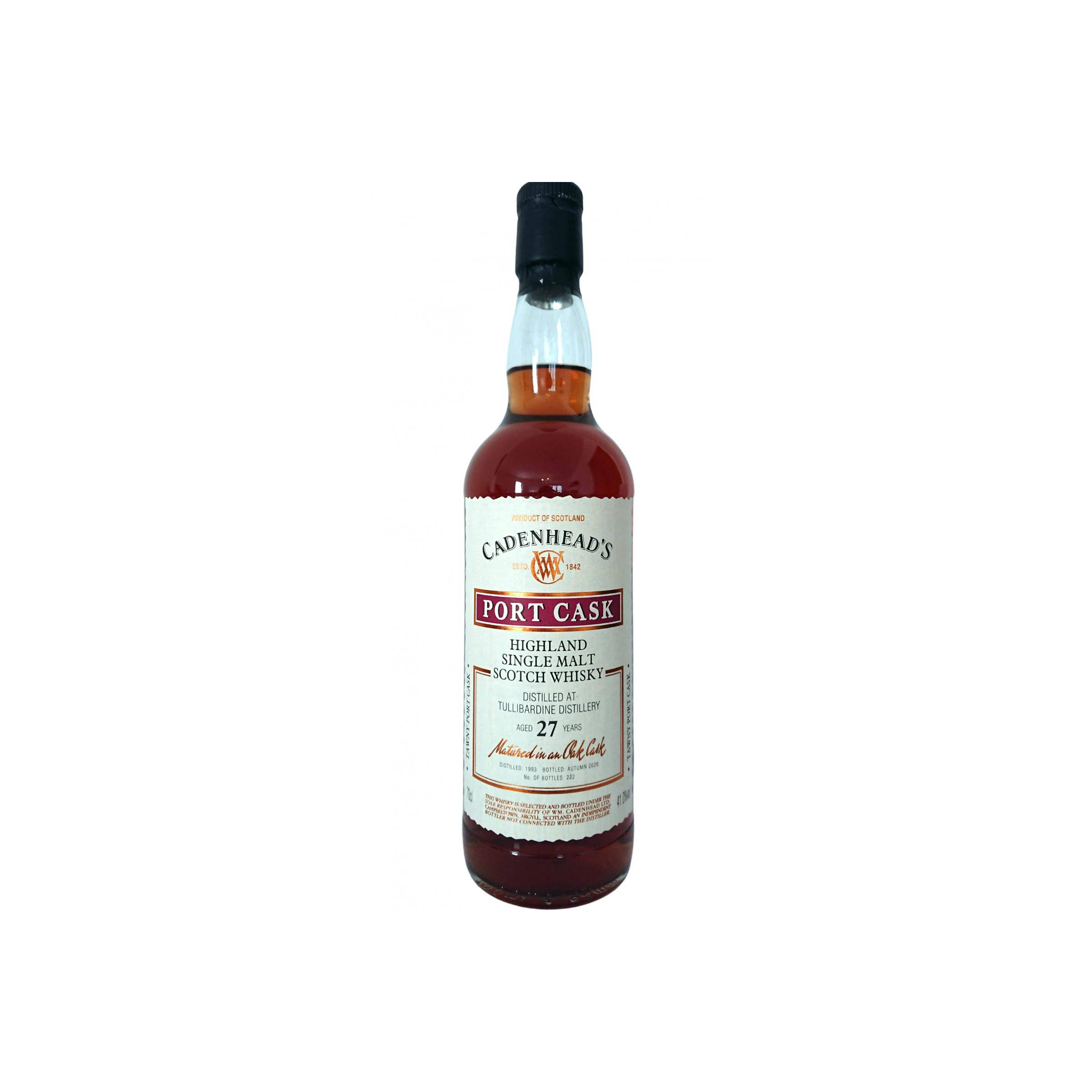 Tullibardine 1993 27 Years Single Malt Whisky
