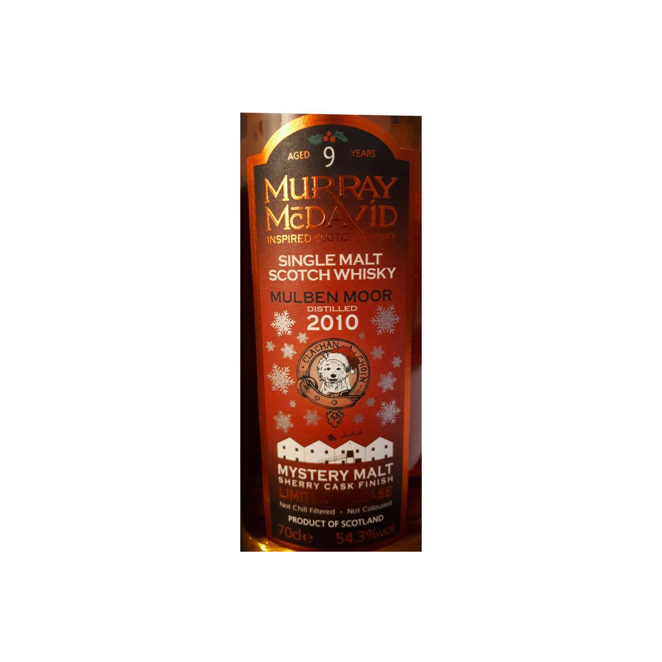 Murray McDavid 2010 9 Years Single Malt Whisky 2