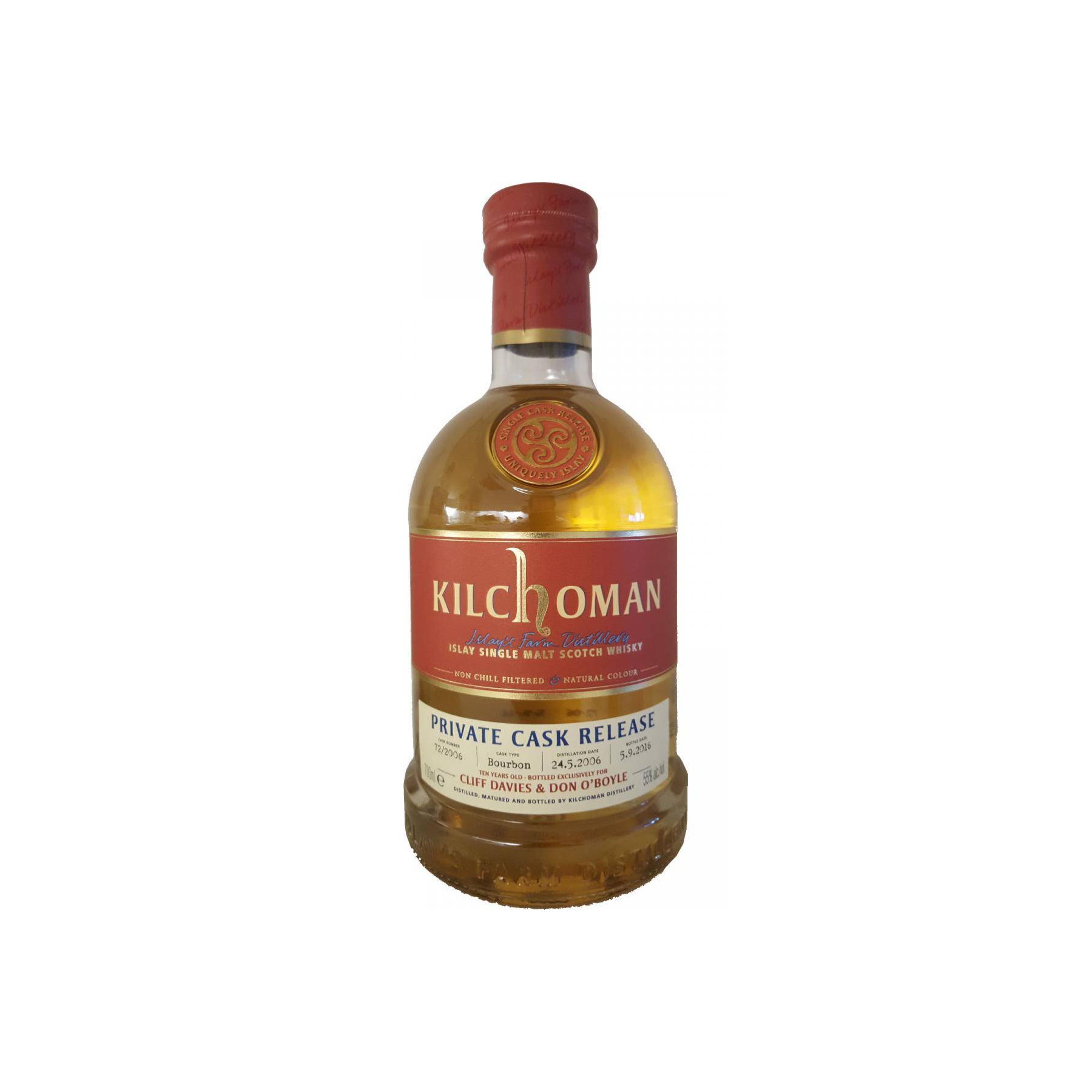 Kilchoman 2006 10 Years Single Malt Whisky