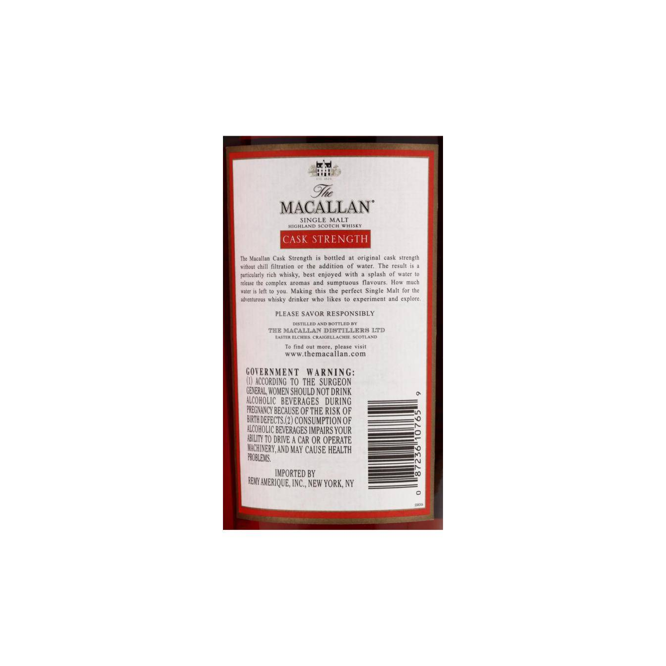 The Macallan Single Malt Whisky 3