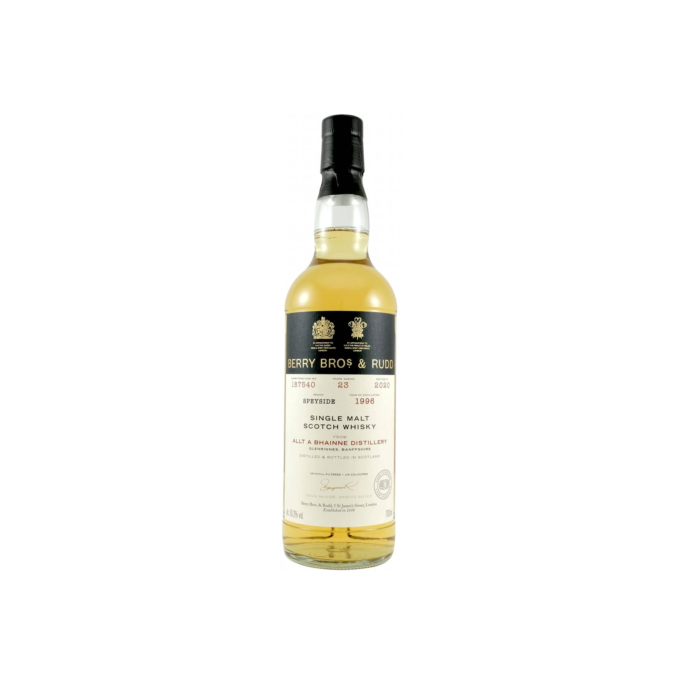 Allt-A-Bhainne 1996 23 Years Single Malt Whisky