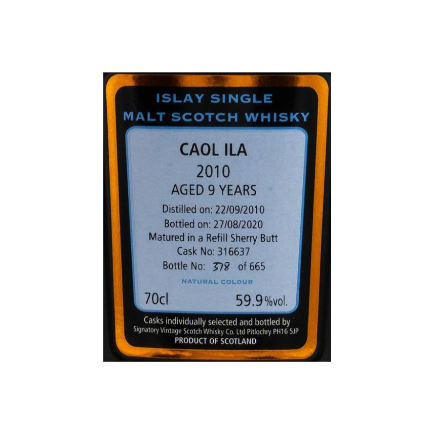 Caol Ila Cask Strength Collection 2010 9 Years Single Malt Whisky 3