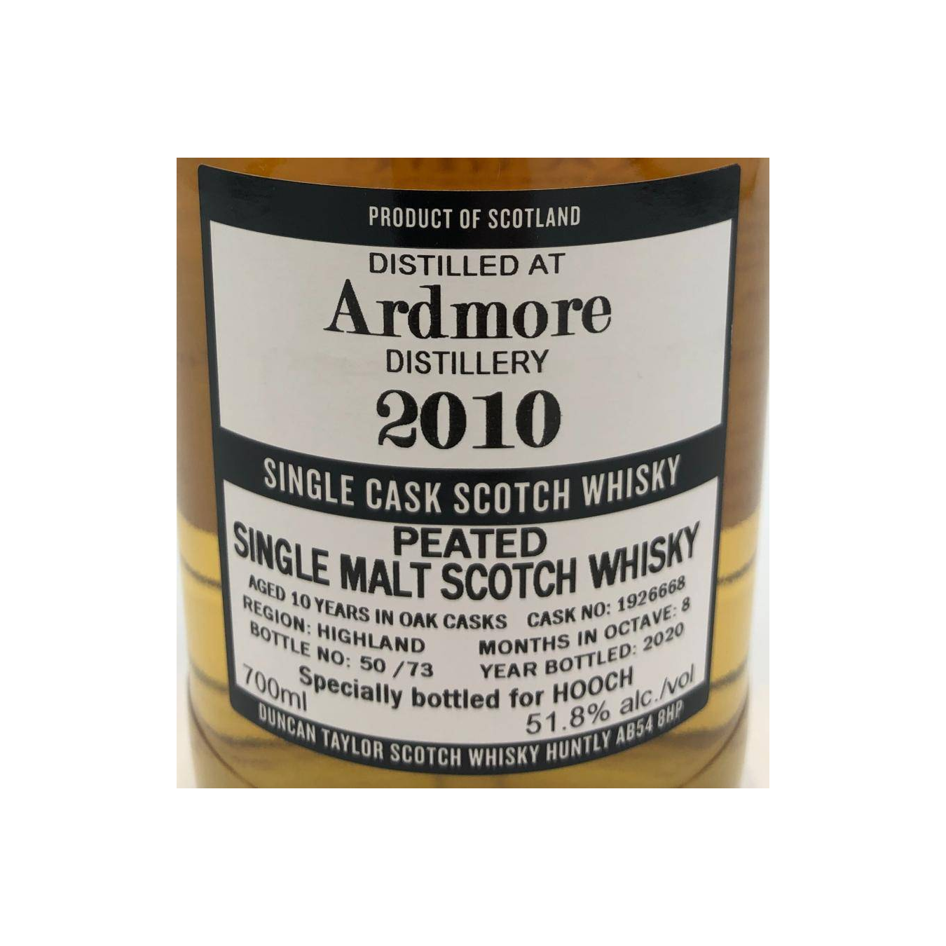 Ardmore 2010 10 Years Single Malt Whisky 2