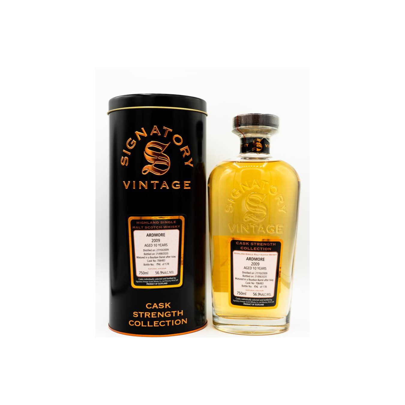 Ardmore Cask Strength Collection 2009 10 Years Single Malt Whisky 2