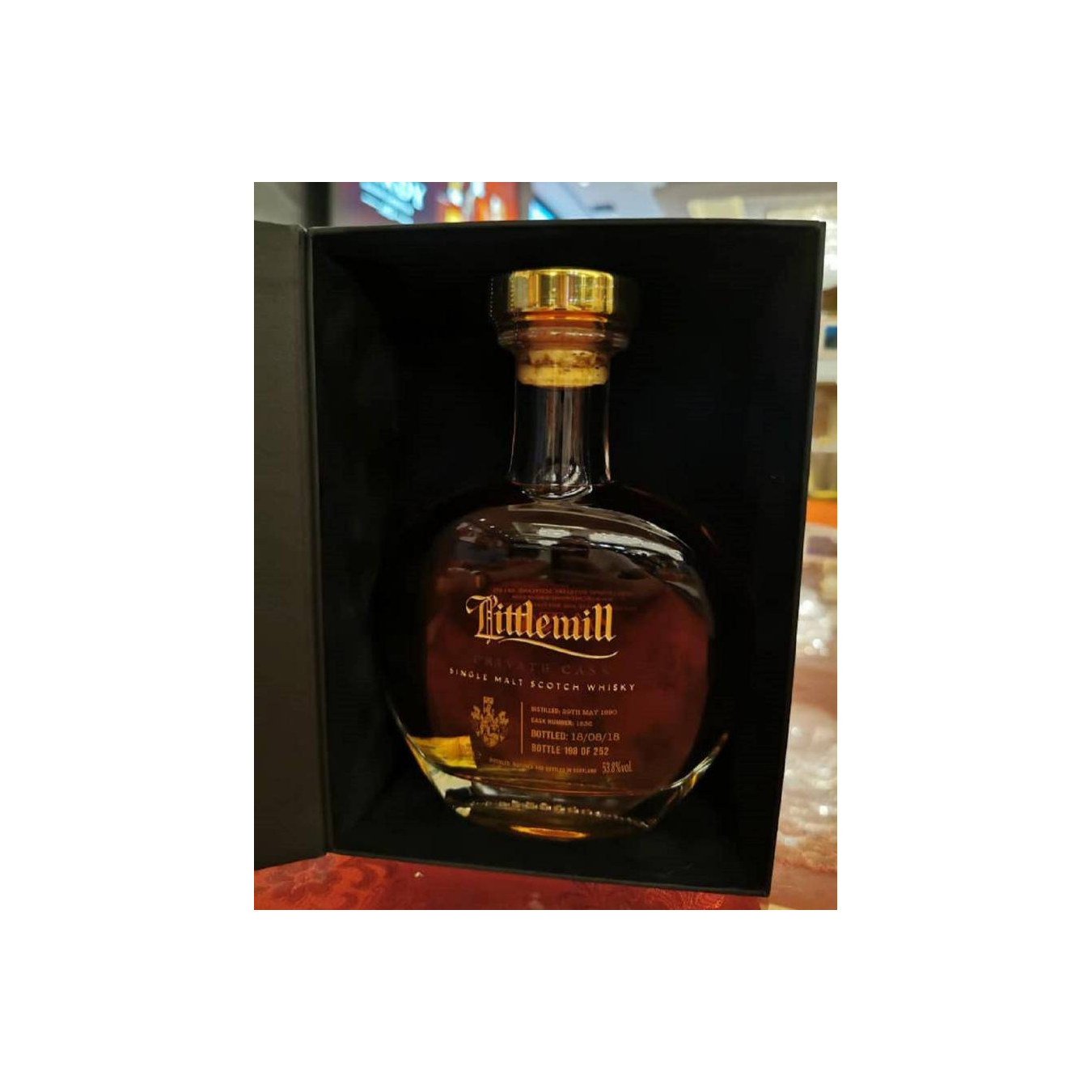 Littlemill Private Cask 1990 28 Years Single Malt Whisky