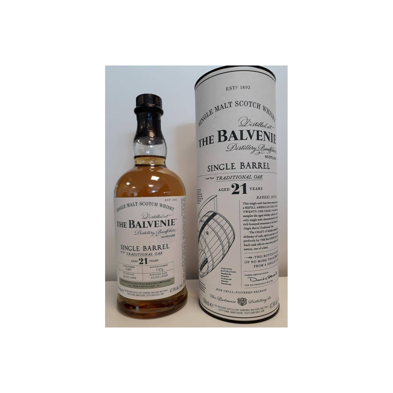 The Balvenie 1999 21 Years Single Malt Whisky 2