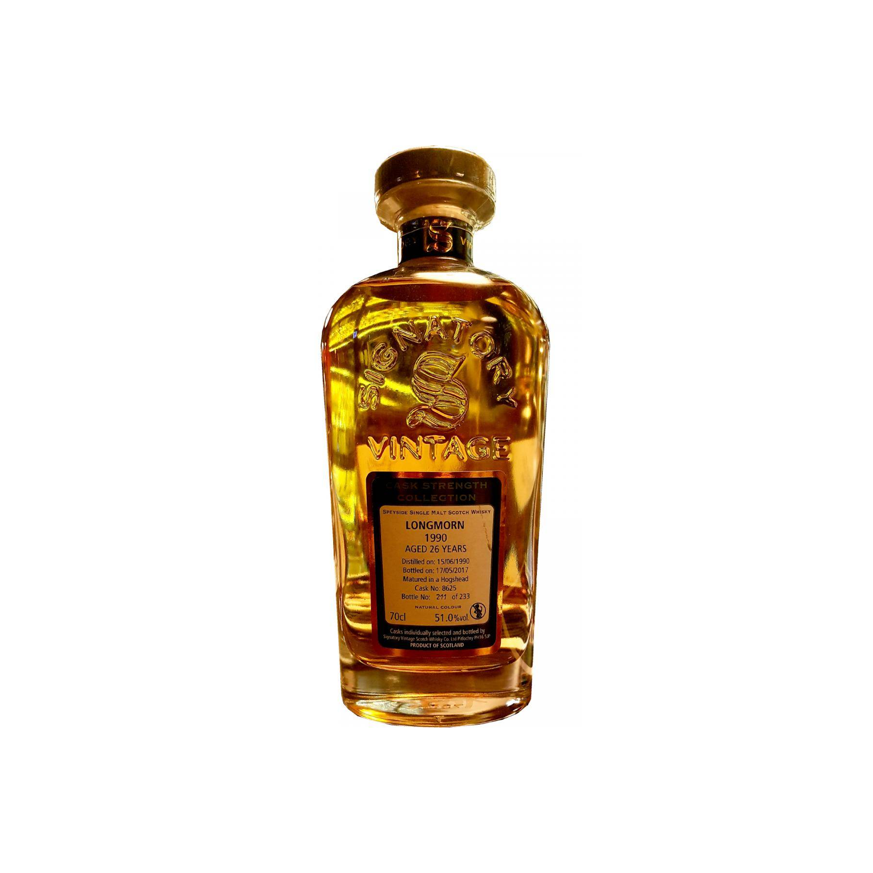 Longmorn Cask Strength Collection 1990 26 Years Single Malt Whisky