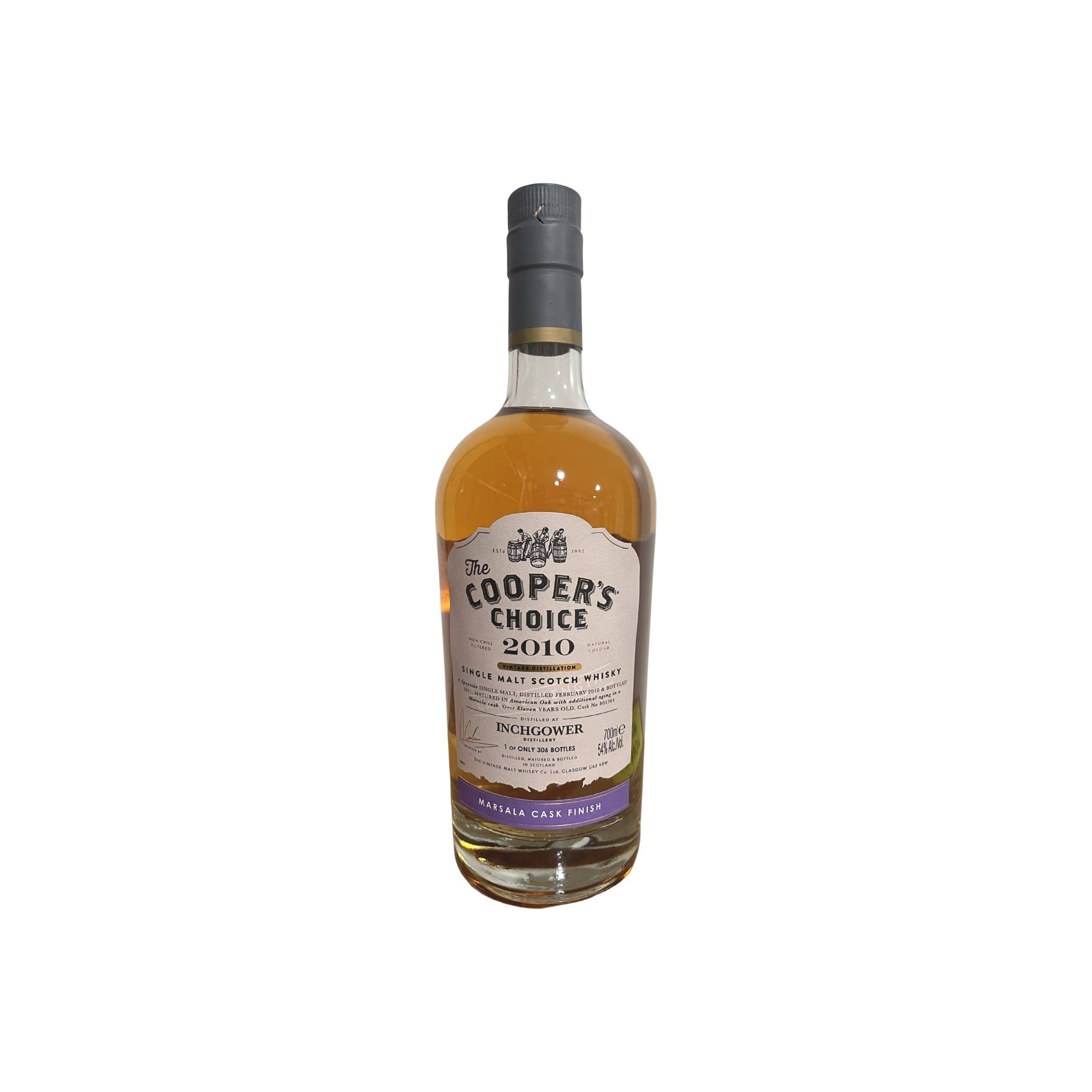 Inchgower The Cooper's Choice 2010 11 Years Single Malt Whisky