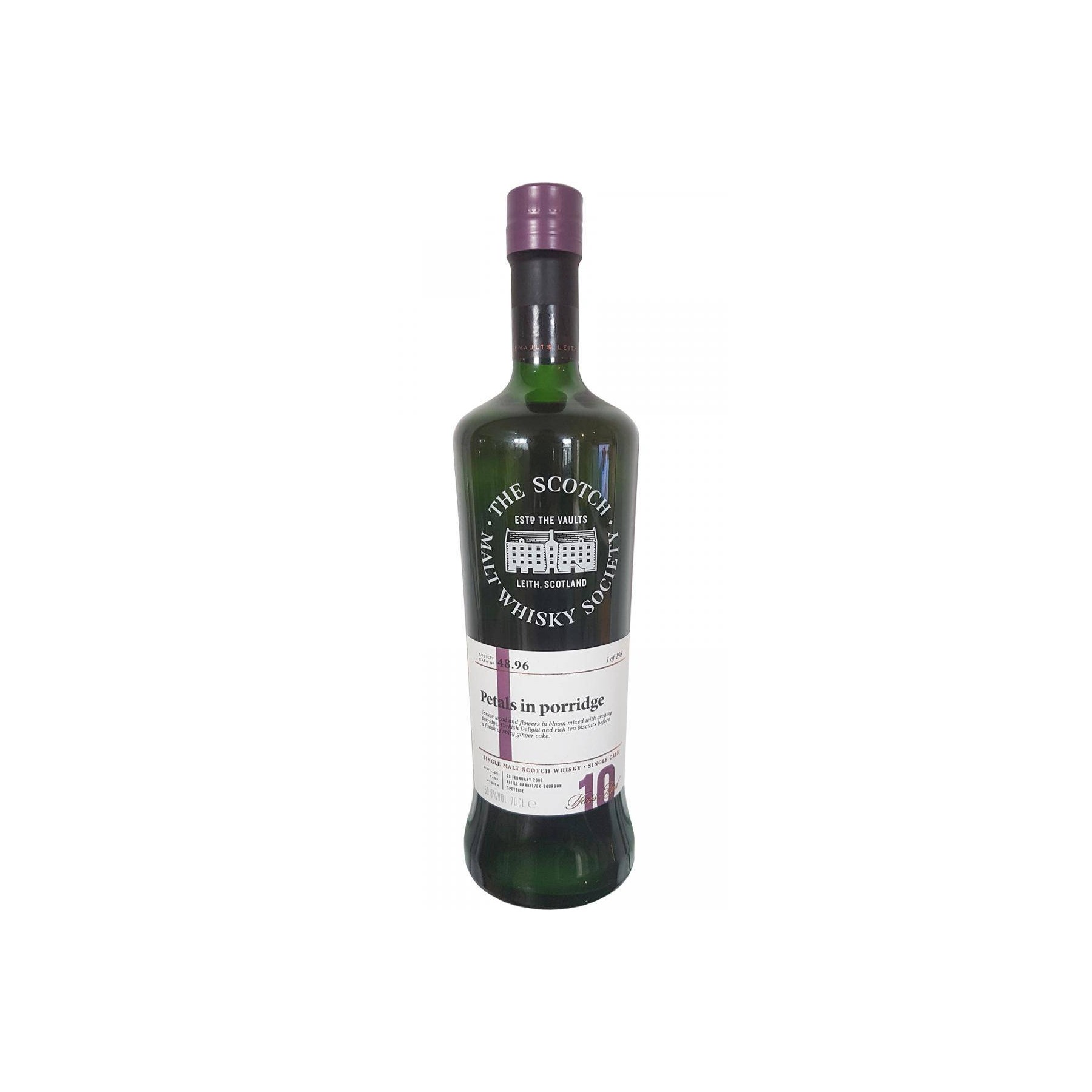The Scotch Malt Whisky Society 2007 10 Years Single Malt Whisky
