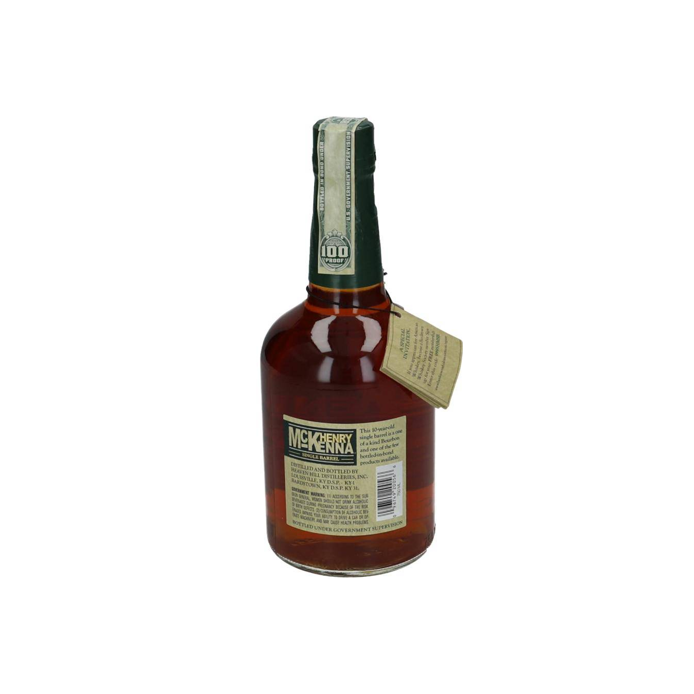 Henry McKenna Single Cask 2003 10 Years Bourbon Whisky 2