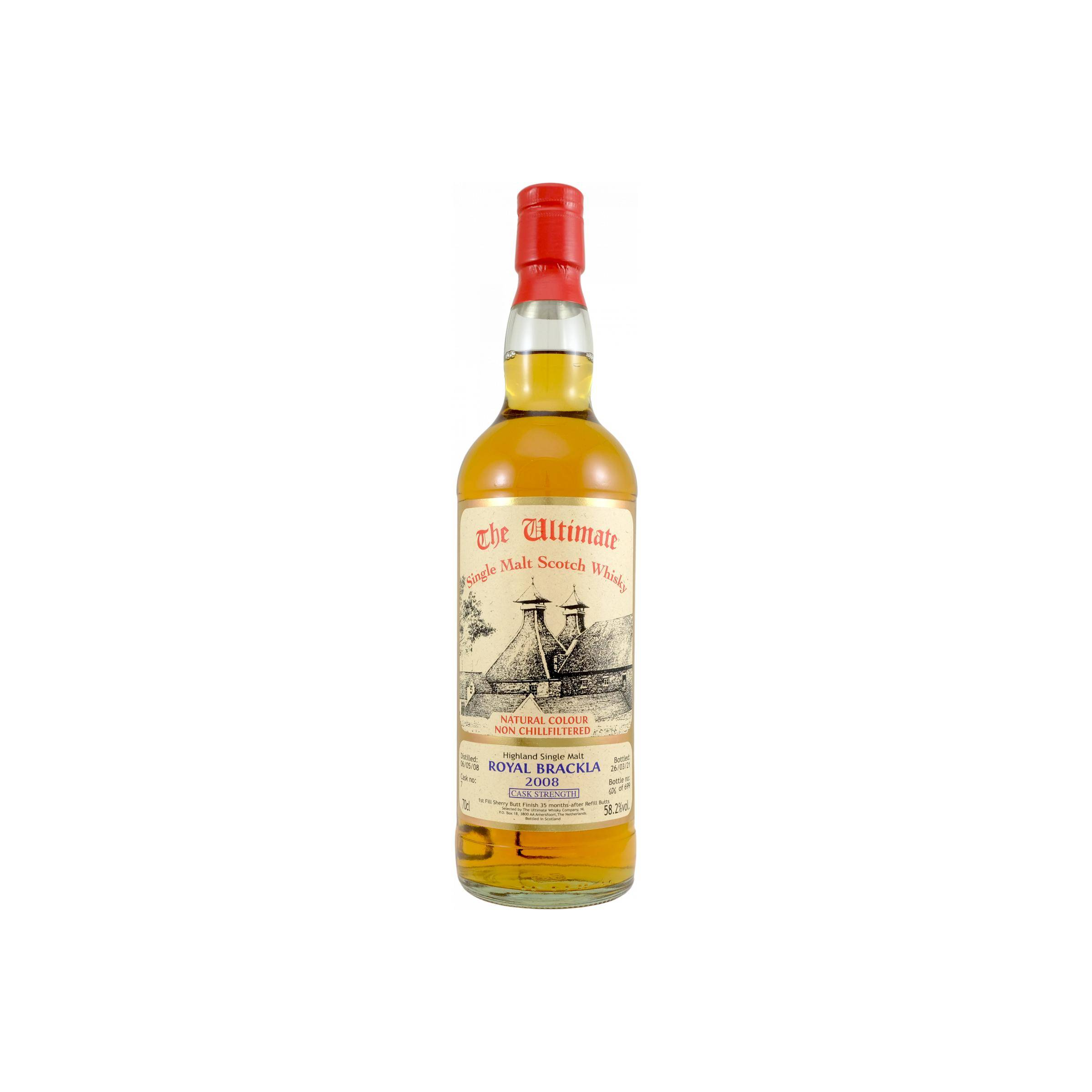 Royal Brackla 2008 12 Years Single Malt Whisky