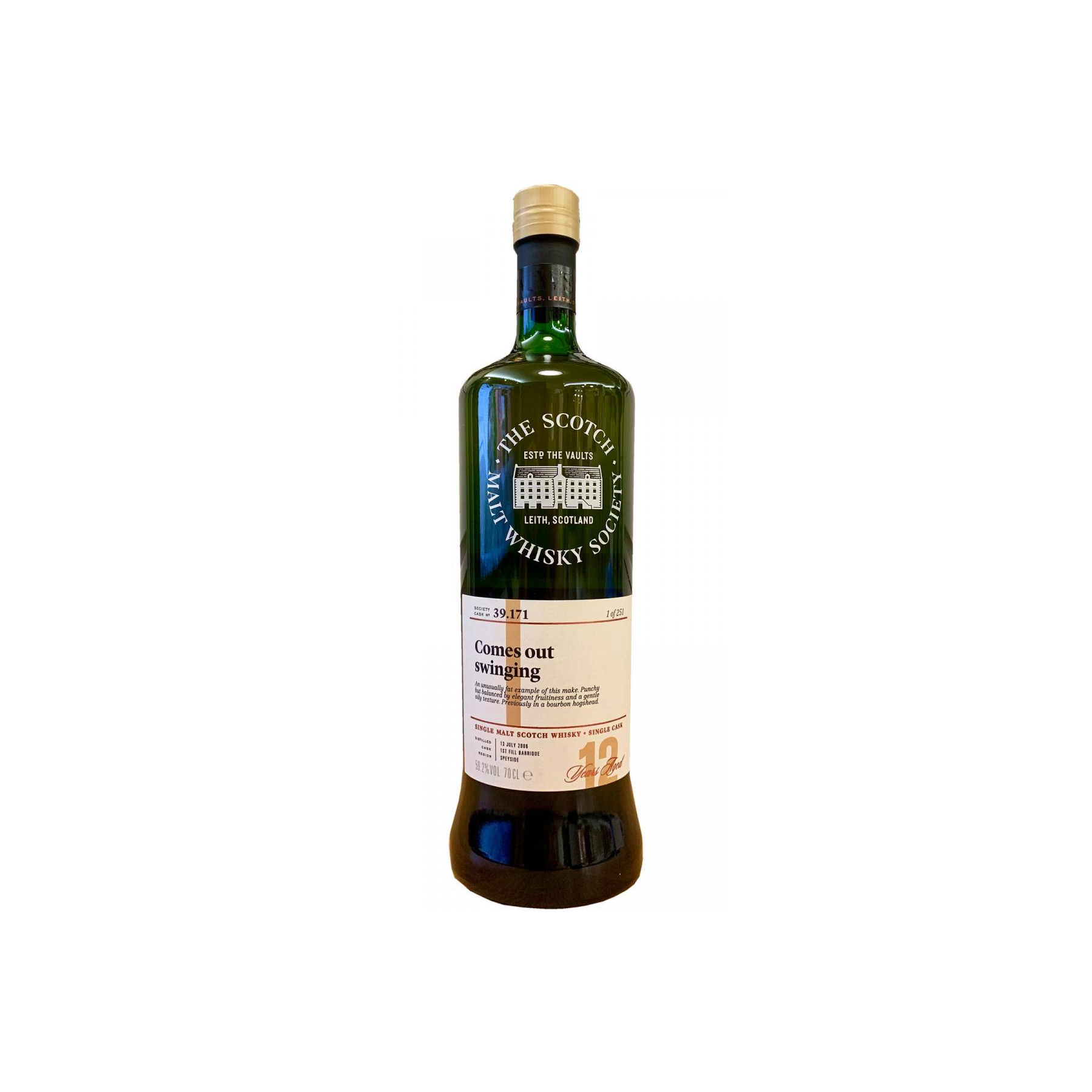 The Scotch Malt Whisky Society 2006 12 Years Single Malt Whisky