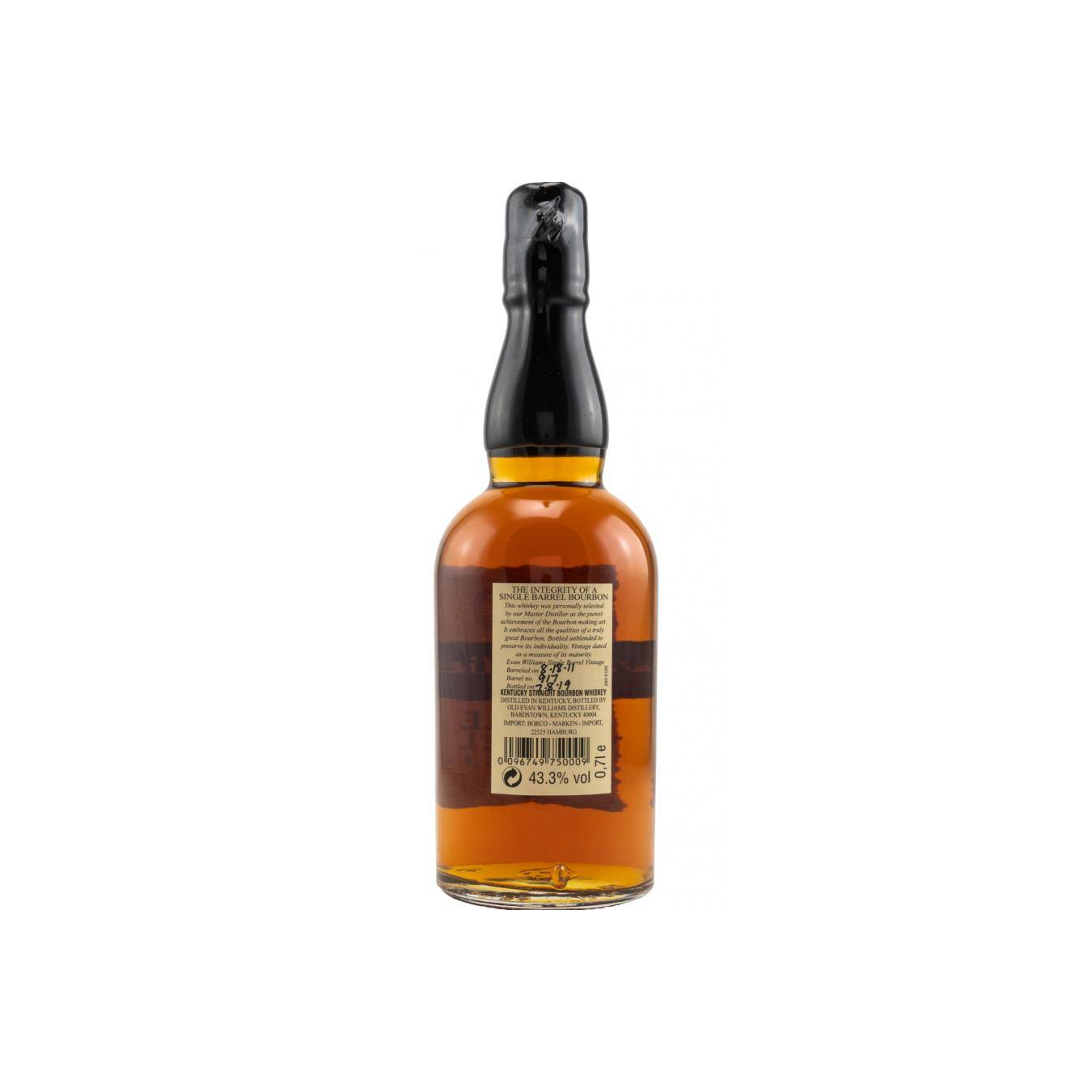 Evan Williams 2011 7 Years Bourbon Whisky 2