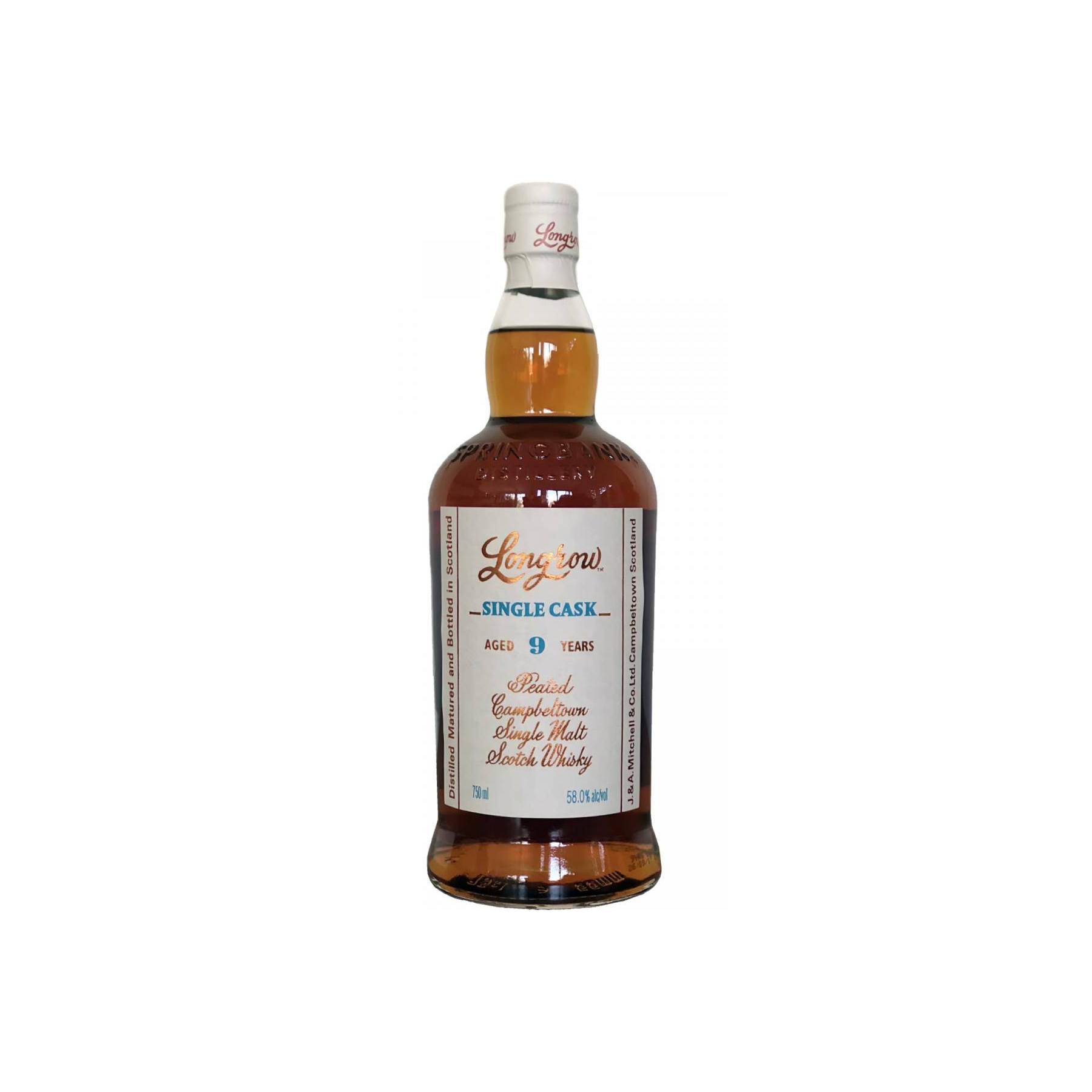 Longrow Single Cask 2007 9 Years Single Malt Whisky