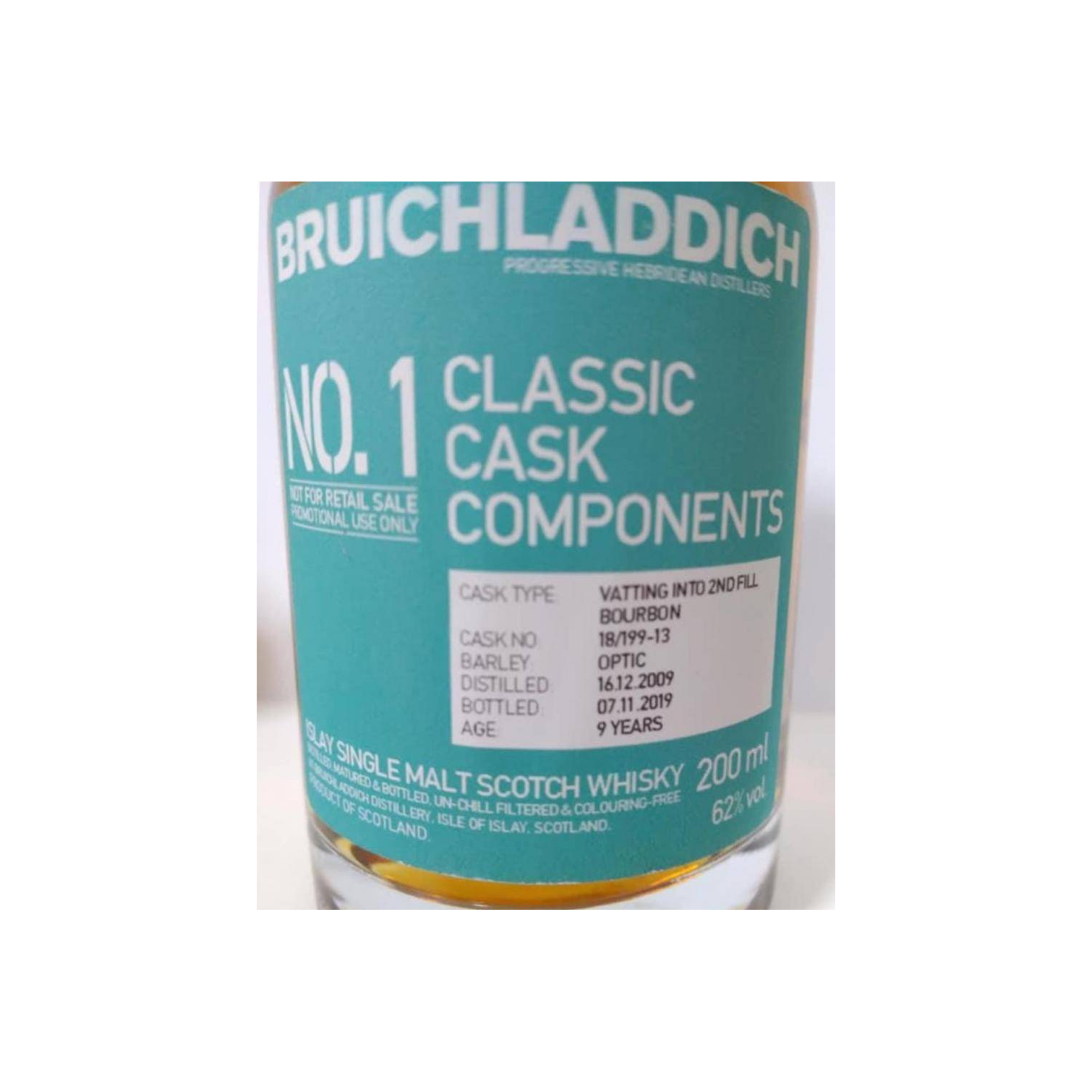 Bruichladdich 2009 9 Years Single Malt Whisky 3