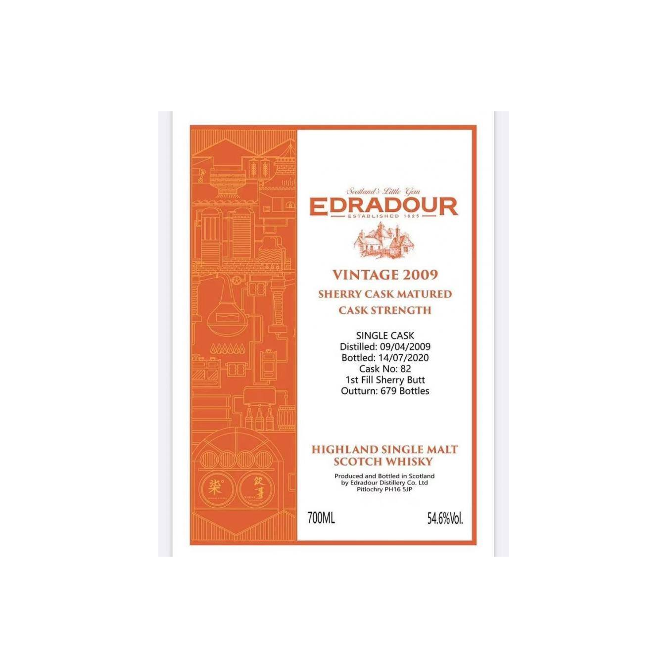 Edradour 2009 11 Years Single Malt Whisky 2
