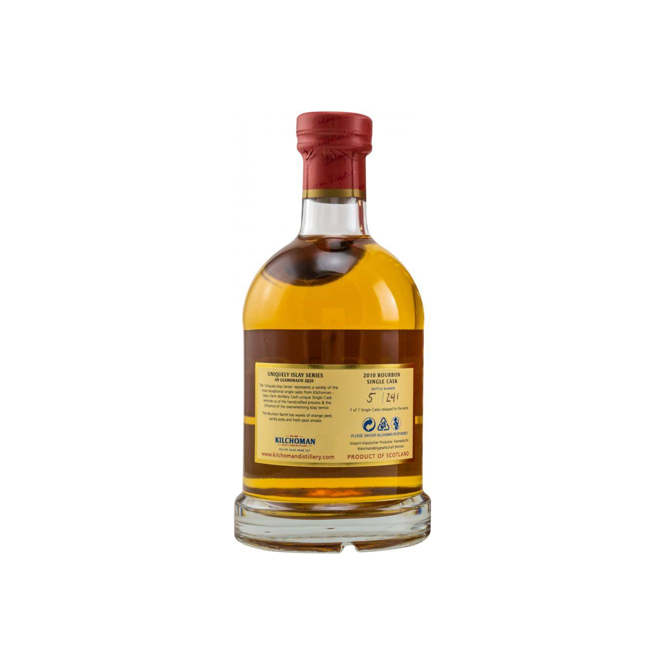 Kilchoman 2010 10 Years Single Malt Whisky 2