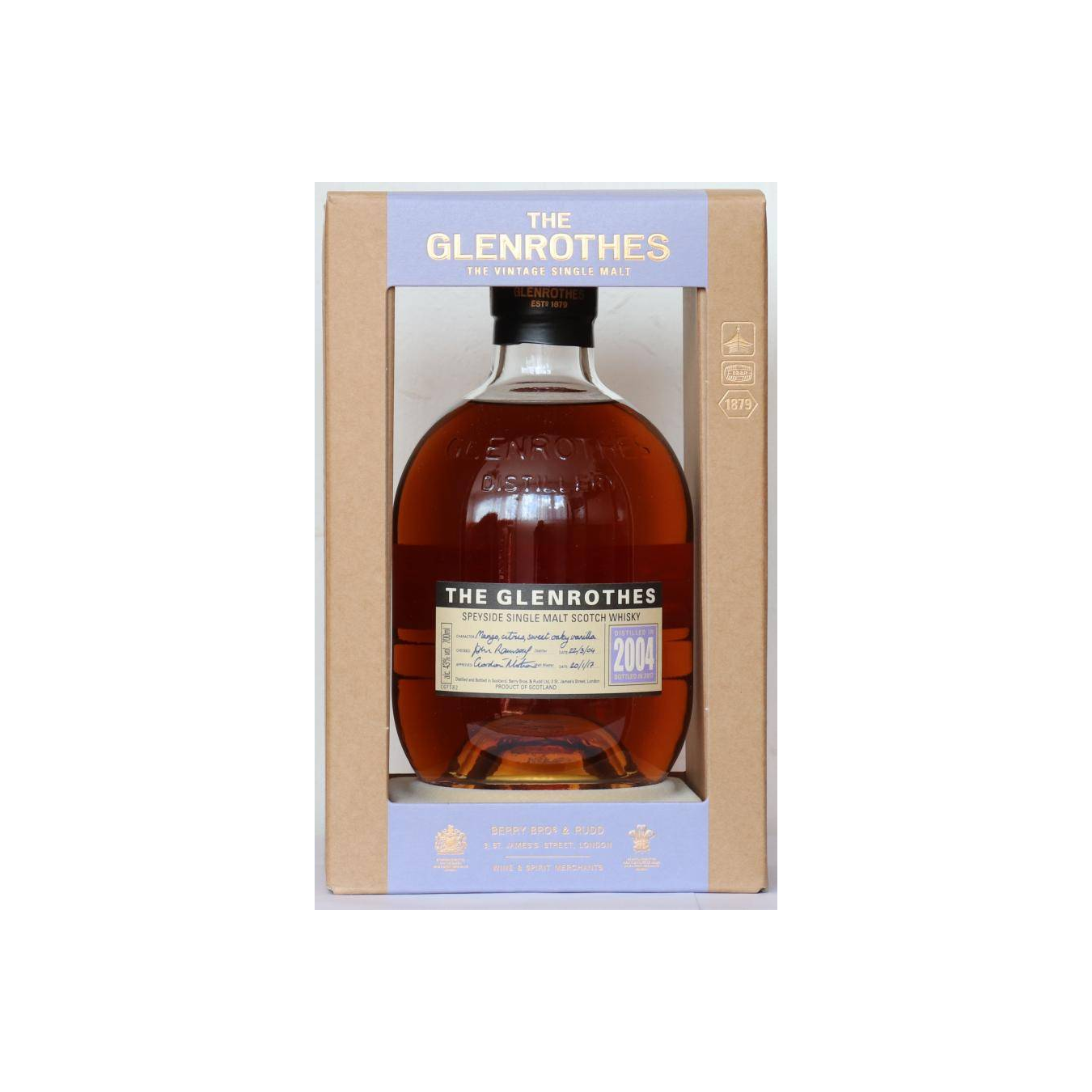 The Glenrothes 2004 13 Years Single Malt Whisky 2