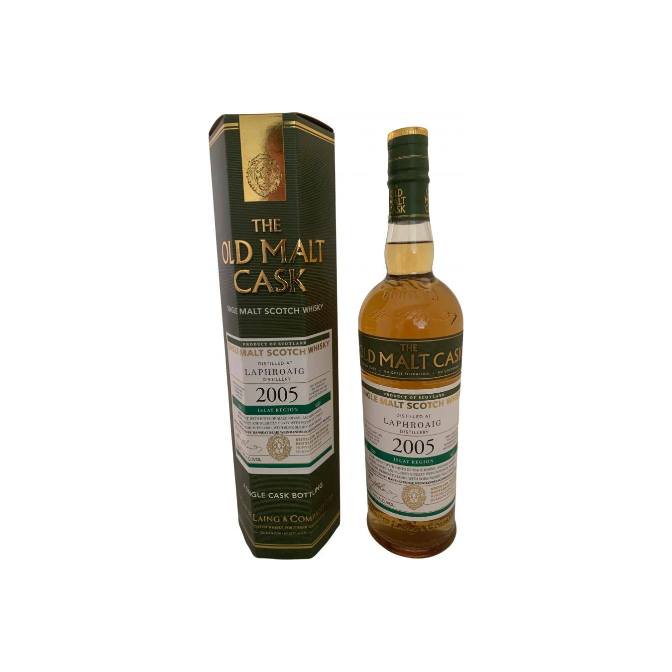 Laphroaig Old Malt Cask 2005 15 Years Single Malt Whisky 2