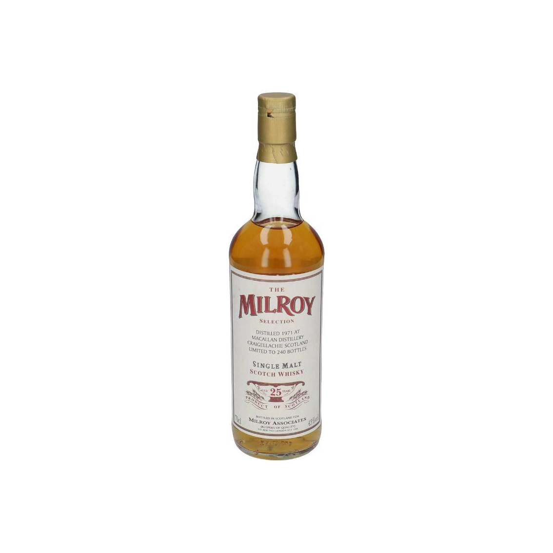 The Macallan 1971 25 Years Single Malt Whisky