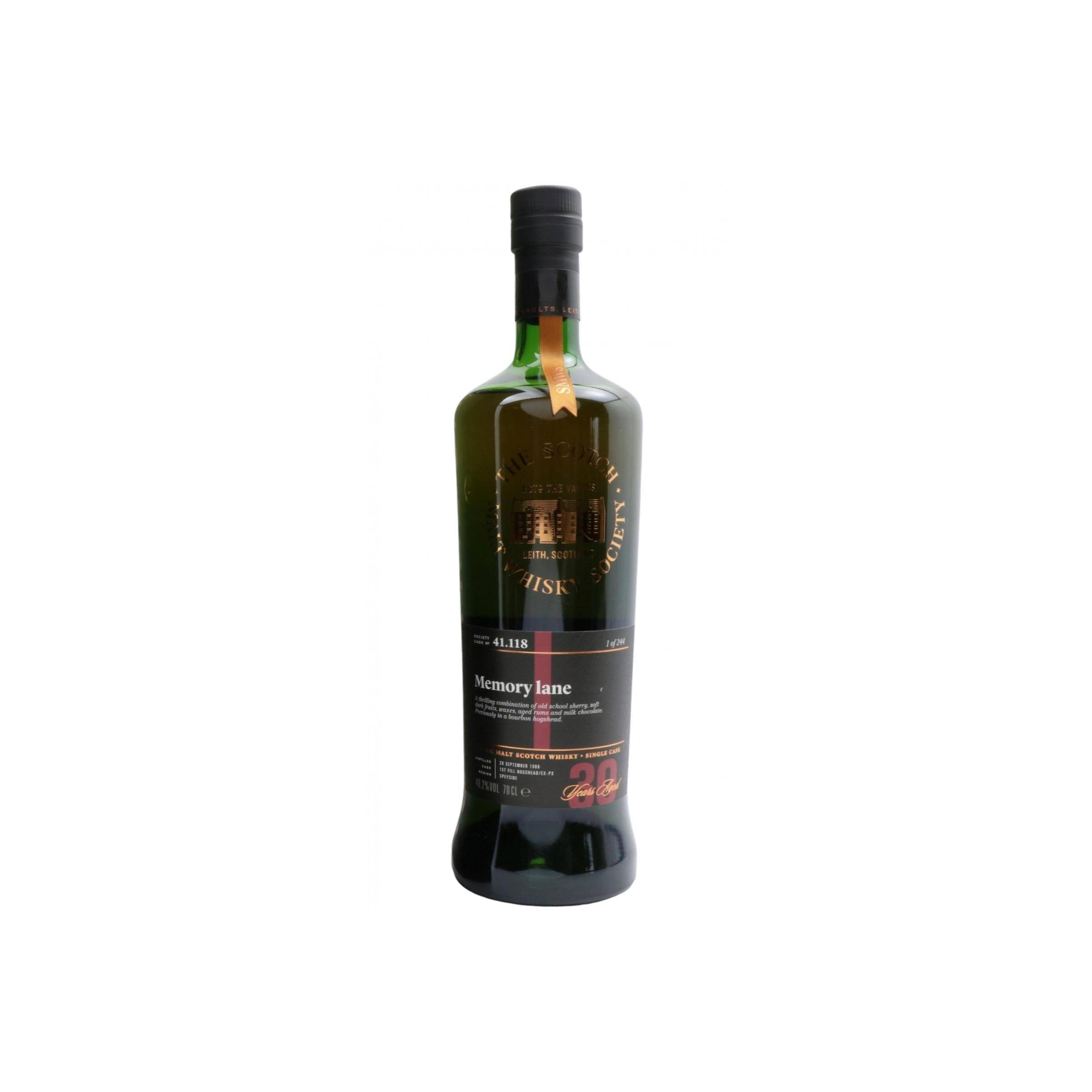 The Scotch Malt Whisky Society 1988 30 Years Single Malt Whisky