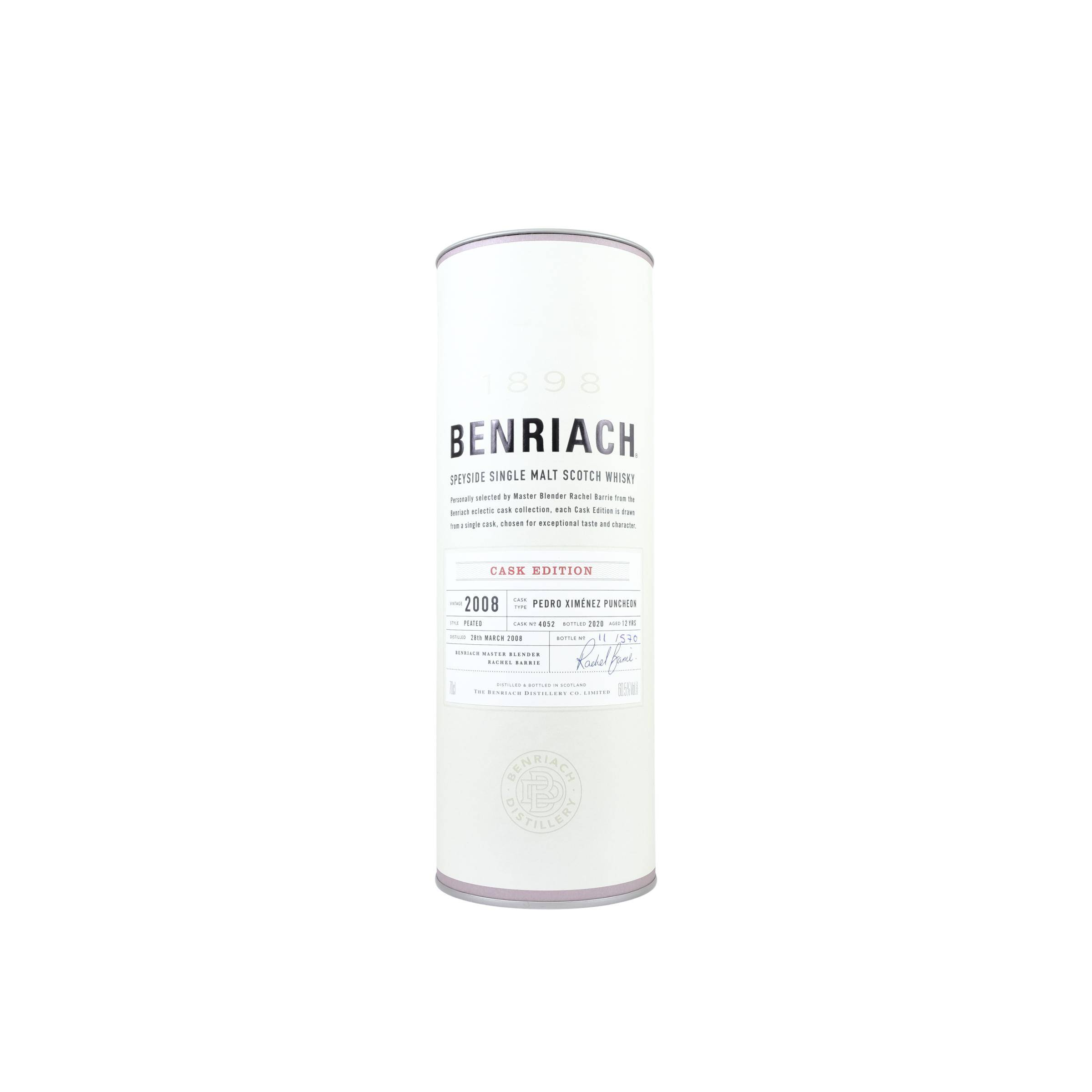 BenRiach 2008 12 Years Single Malt Whisky 3