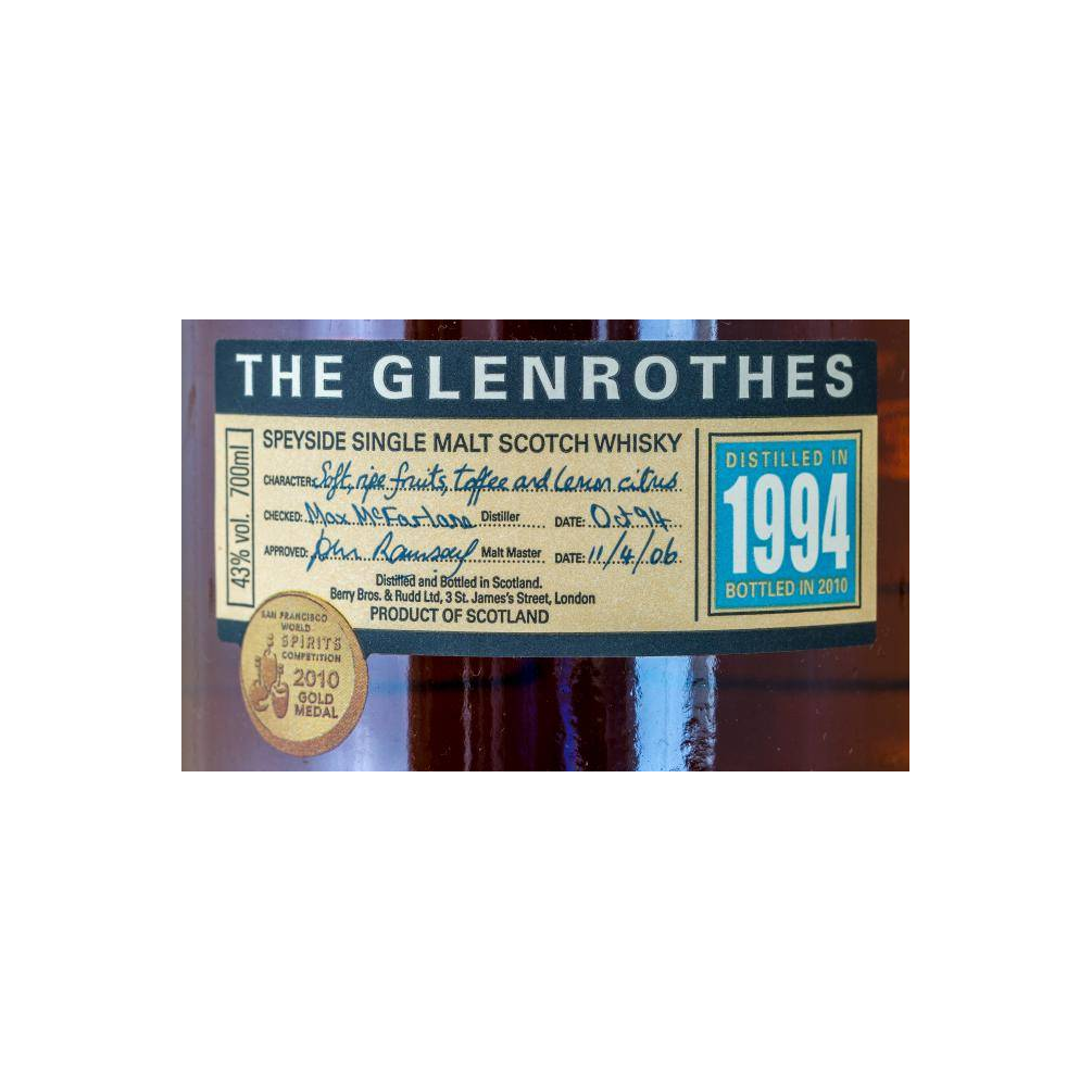 The Glenrothes 1994 15 Years Single Malt Whisky 3