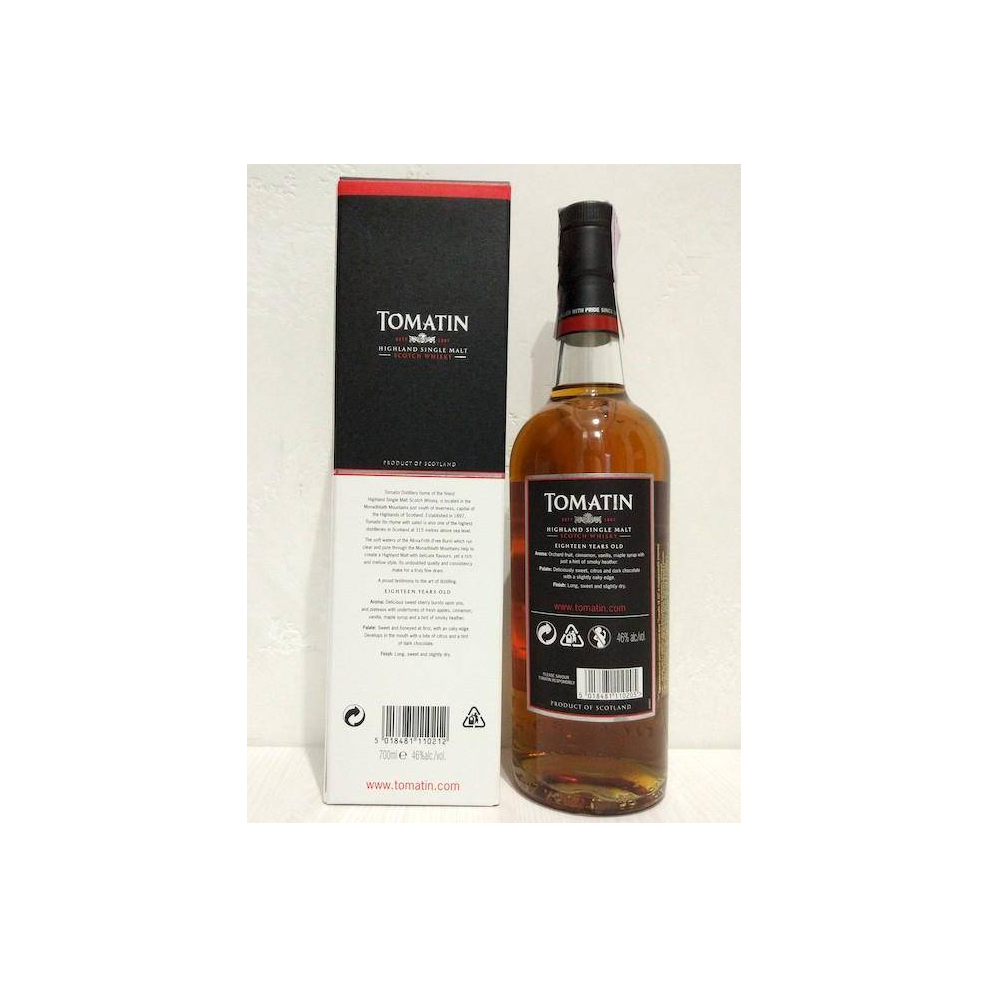 Tomatin 18 Years Single Malt Whisky 2