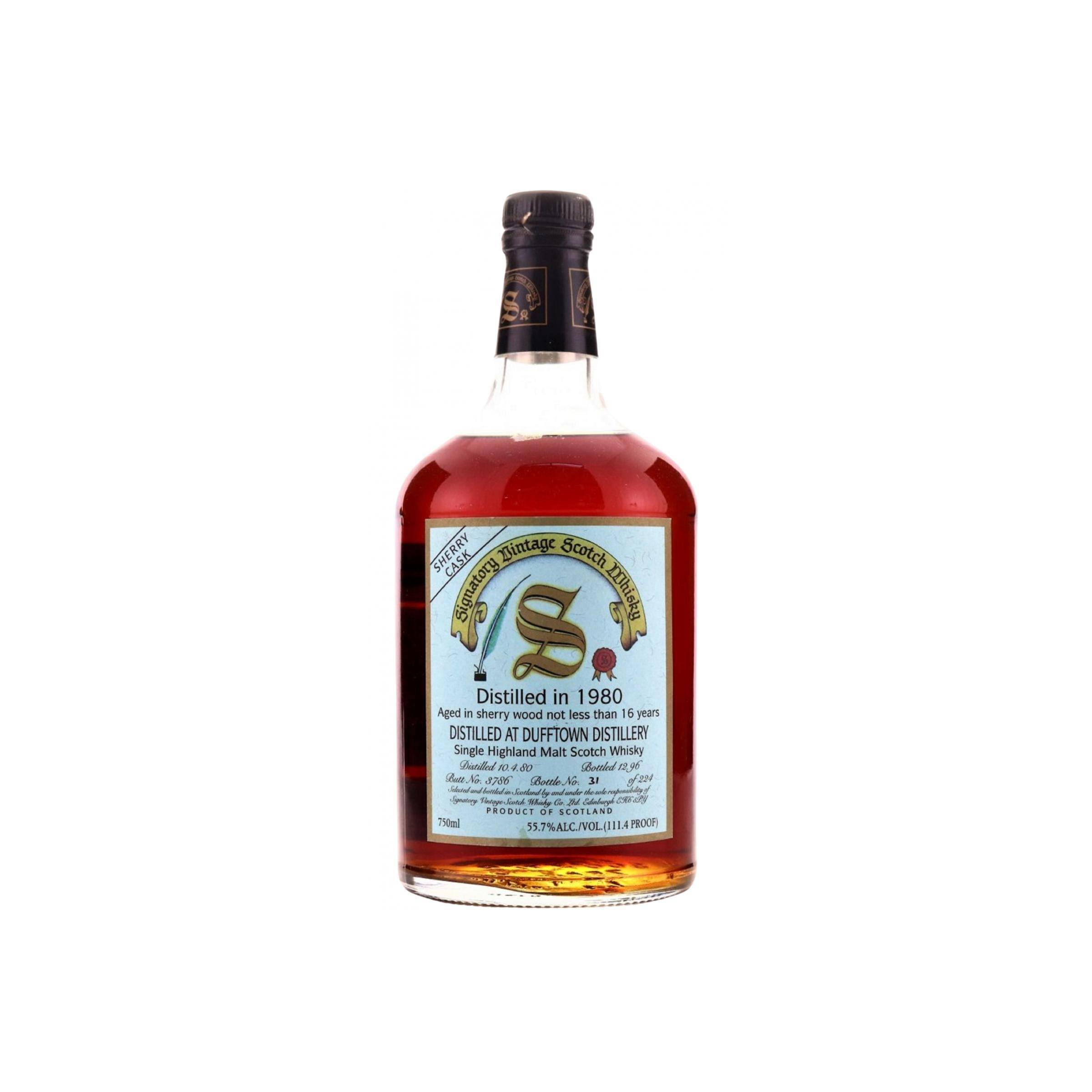 Dufftown Vintage Collection - Dumpy 1980 16 Years Single Malt Whisky