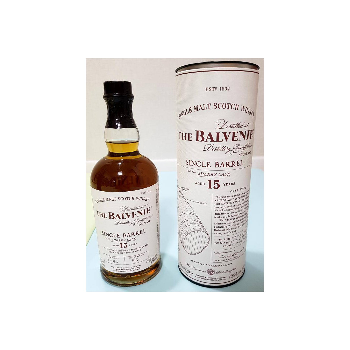 The Balvenie 15 Years Single Malt Whisky