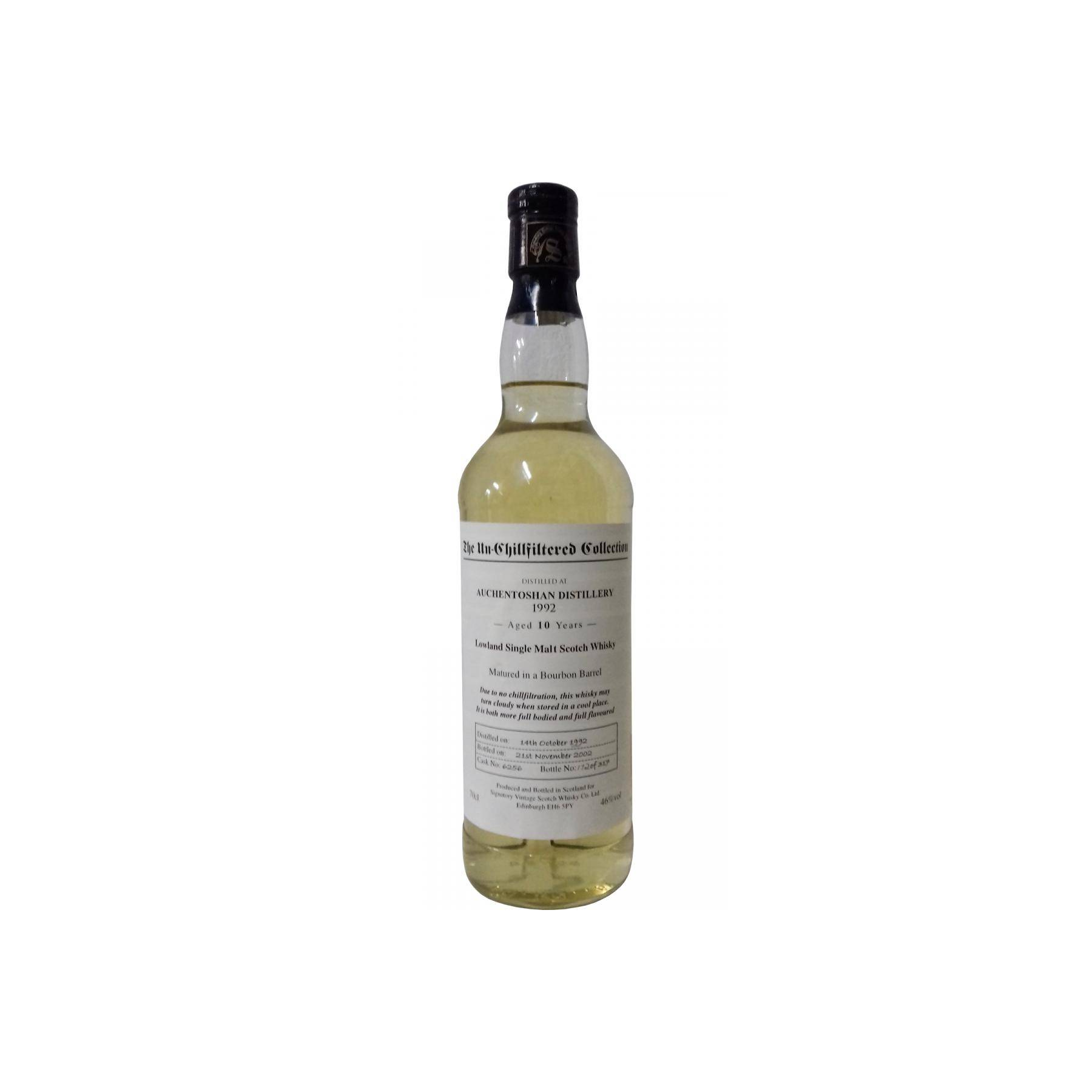 Auchentoshan The Un-Chillfiltered Collection 1992 10 Years Single Malt Whisky