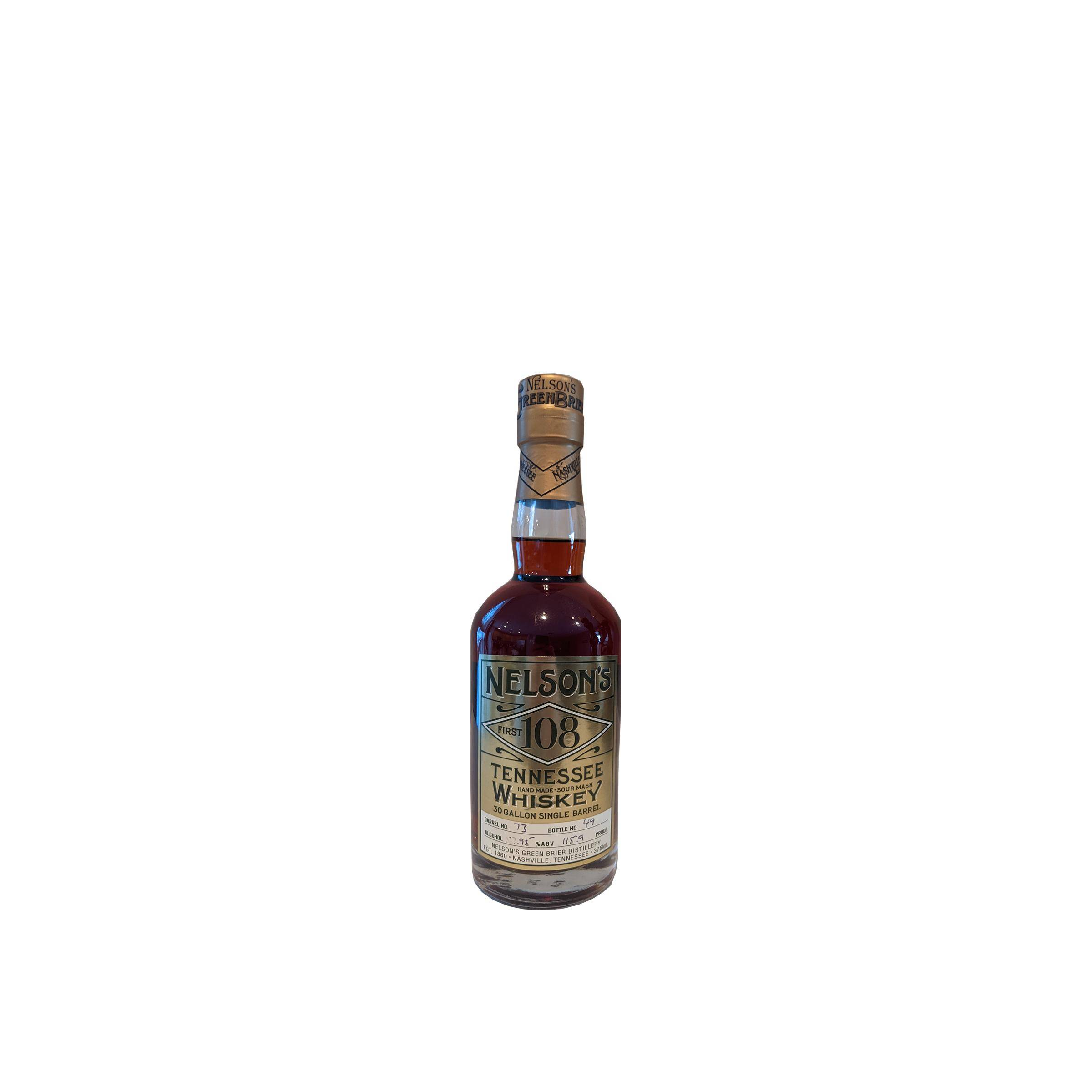 Nelson's First 108 Tennessee Whiskey